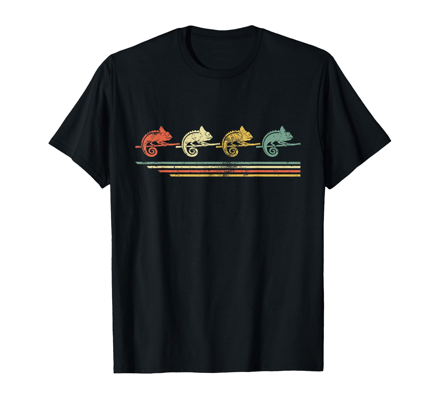 Chameleon Lover Animals Father Day T-Shirt - Minimalist Print Men Women - T-Shirt, Sweatshirt, Hoodie