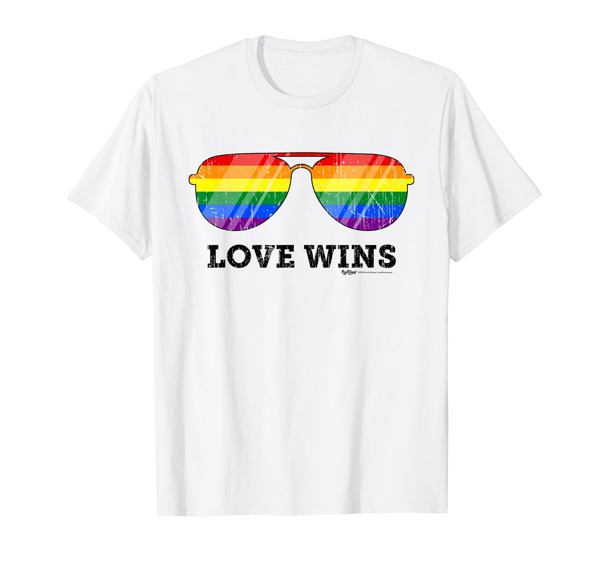 Love Wins Gay Pride Lgbt Rainbow Flag T-Shirt - Aesthetic Graphic Men Women - T-Shirt, Sweatshirt, Hoodie