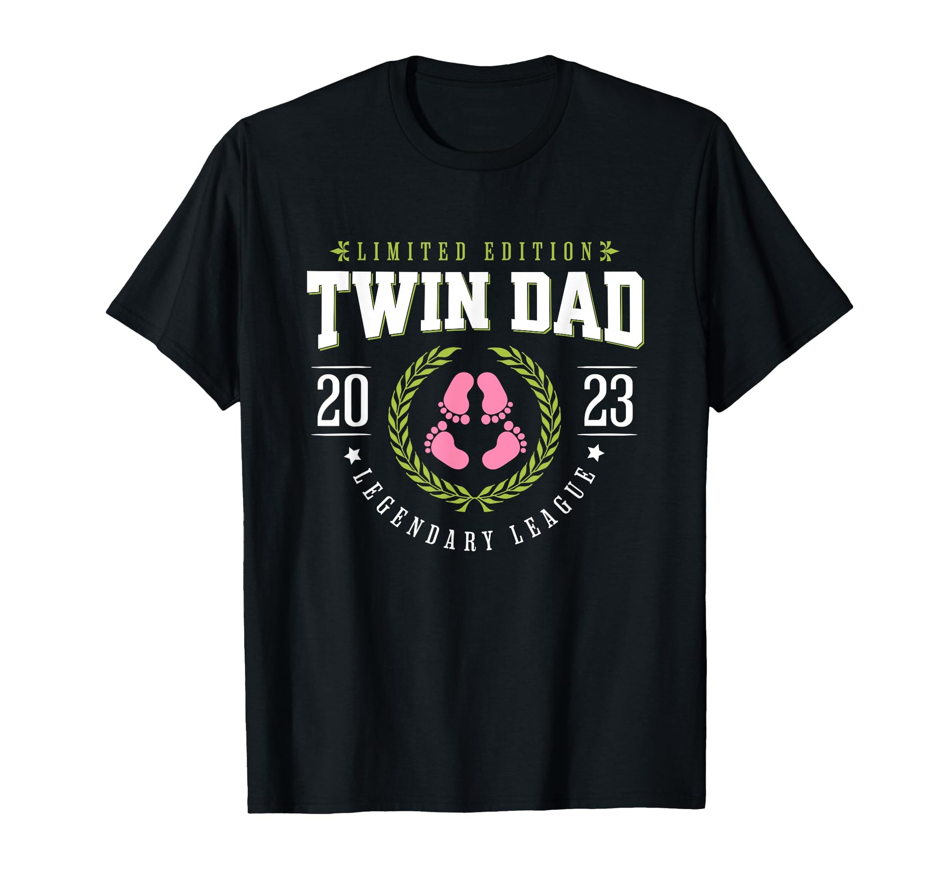 Twin Dad Est 2023 Twin Dad To Be Gifts New T-Shirt - Trendy Graphic Unisex - T-Shirt, Sweatshirt, Hoodie