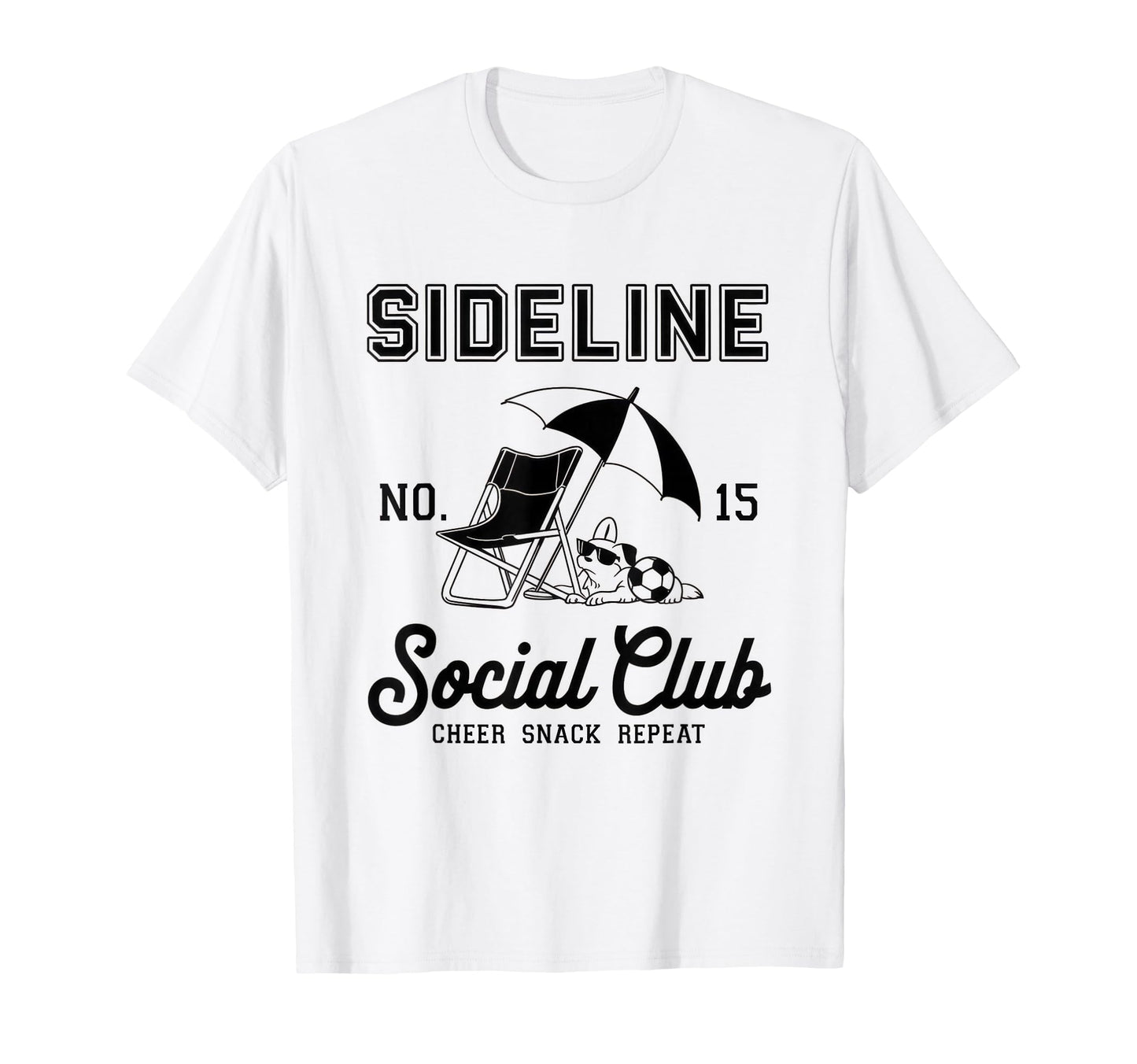 Sideline Social Club Soccer Mom Game Day T-Shirt - Minimalist Print Unisex - T-Shirt, Sweatshirt, Hoodie