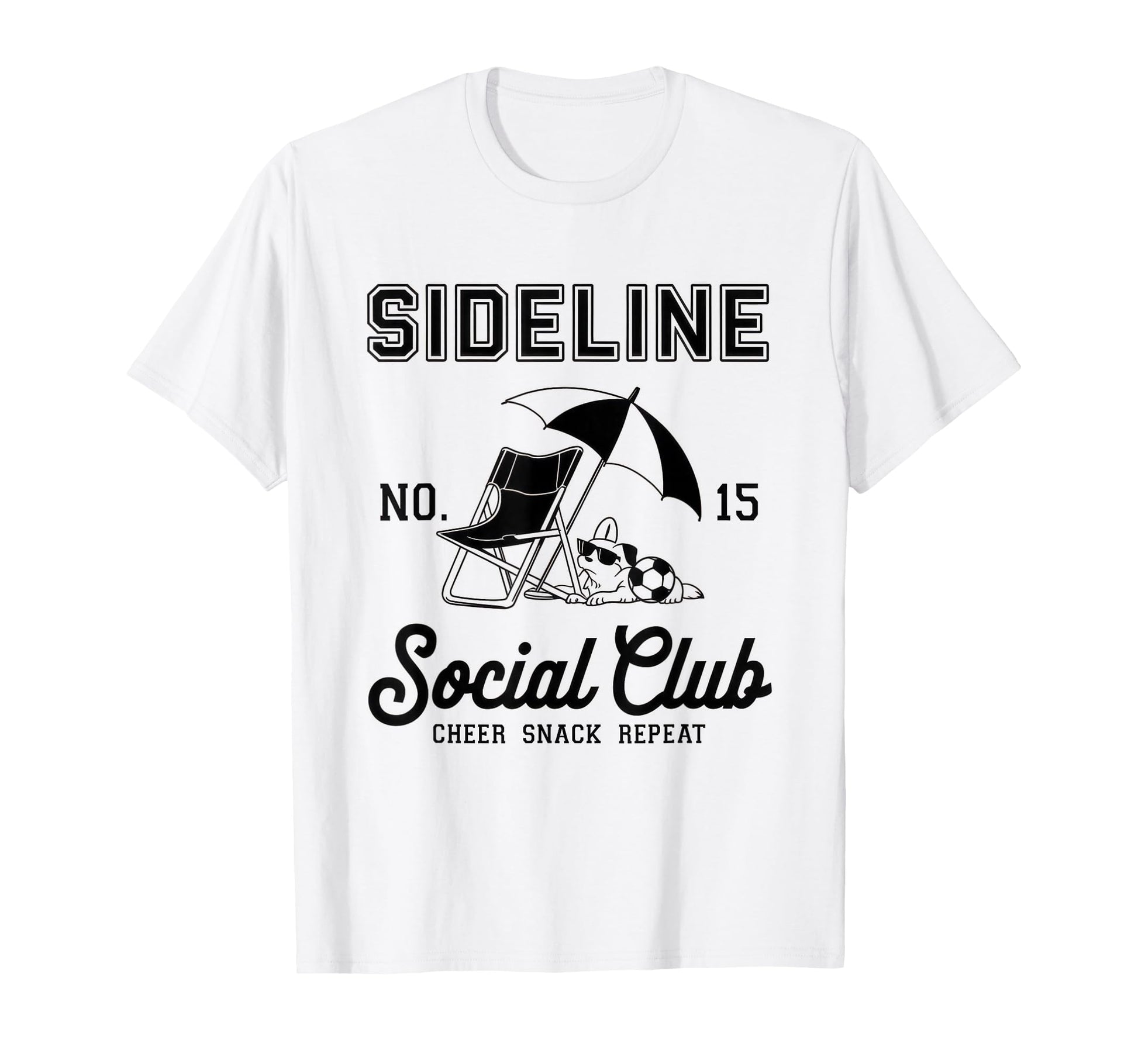 Sideline Social Club Soccer Mom Game Day T-Shirt - Minimalist Print Unisex - T-Shirt, Sweatshirt, Hoodie