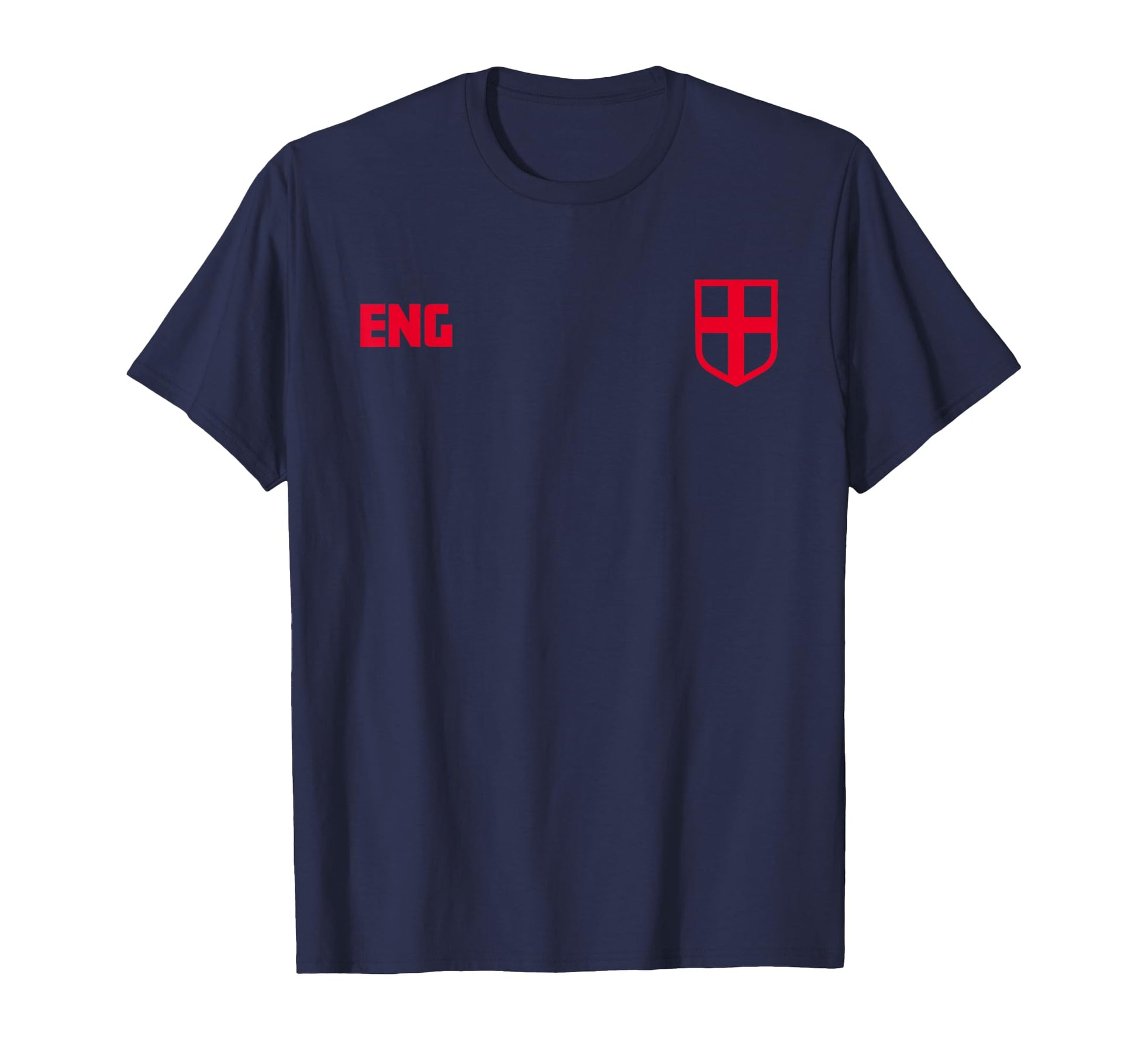 England Euro Football Kit T-Shirt - Custom Art Print Unisex - T-Shirt, Sweatshirt, Hoodie