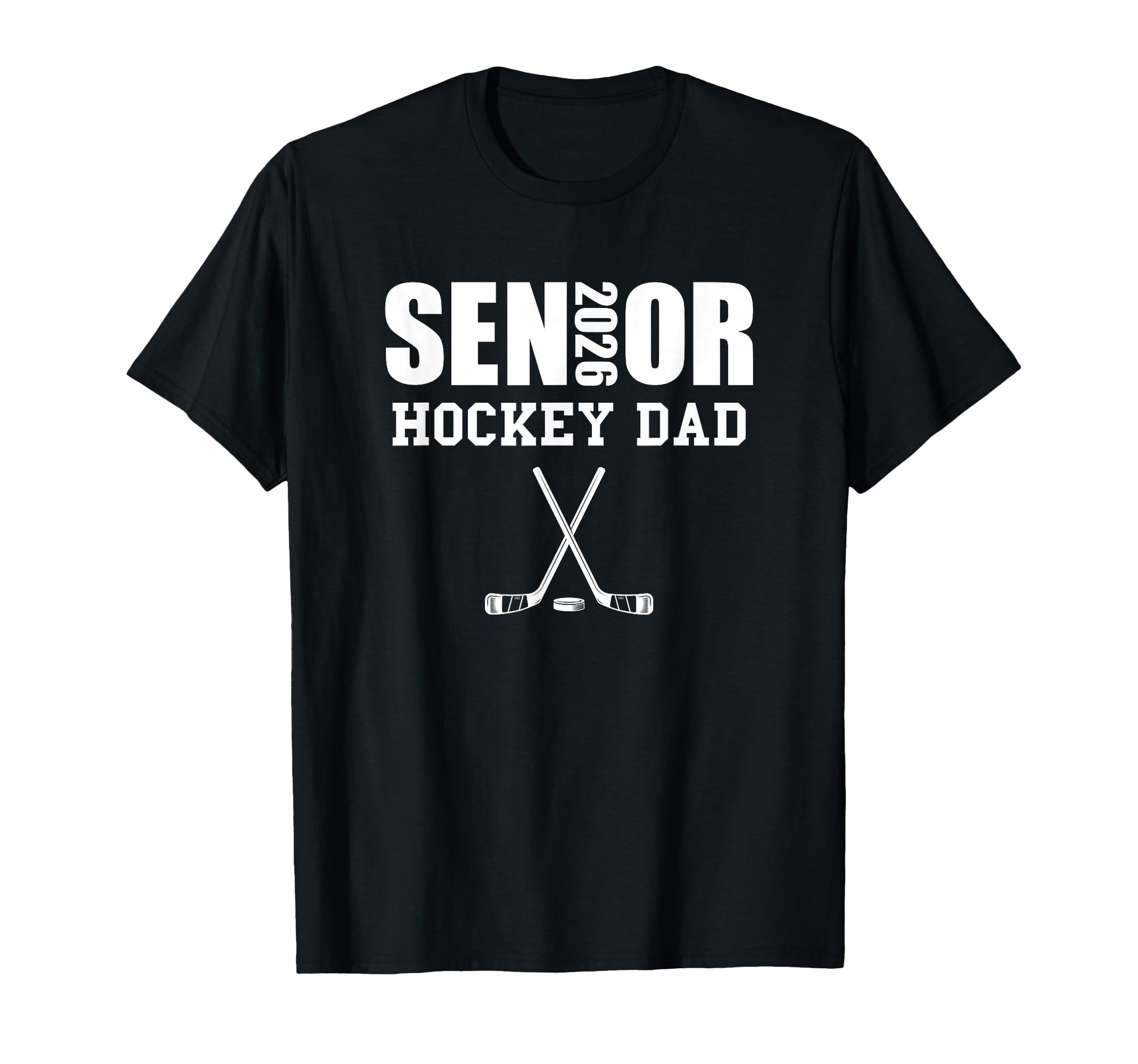 2026 Senior Hockey Dad Team Parent T-Shirt - Novelty Apparel Men Women - T-Shirt, Sweatshirt, Hoodie