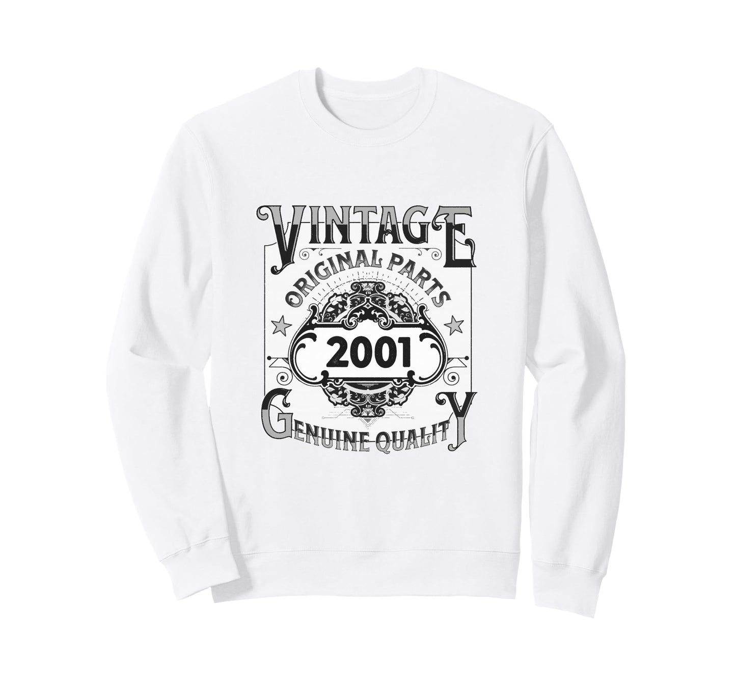 2001 Bday 2001 Birthday Sweatshirt - Novelty Apparel Unisex - T-Shirt, Sweatshirt, Hoodie