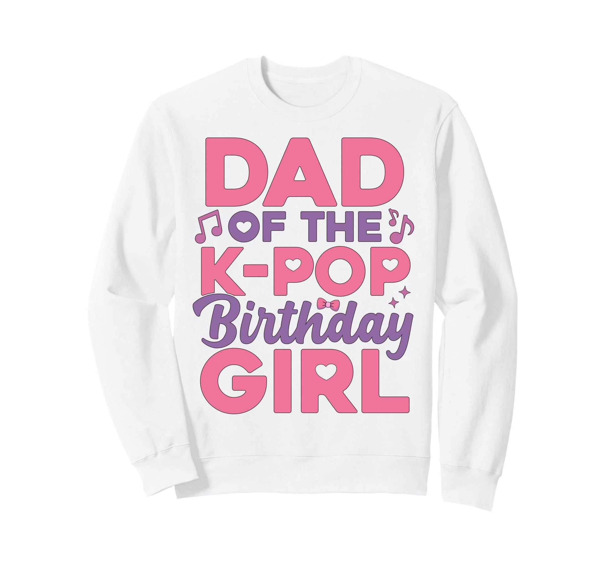 Dad Birthday Party Outfit Anime K Pop Sweatshirt - Novelty Apparel Unisex - T-Shirt, Sweatshirt, Hoodie