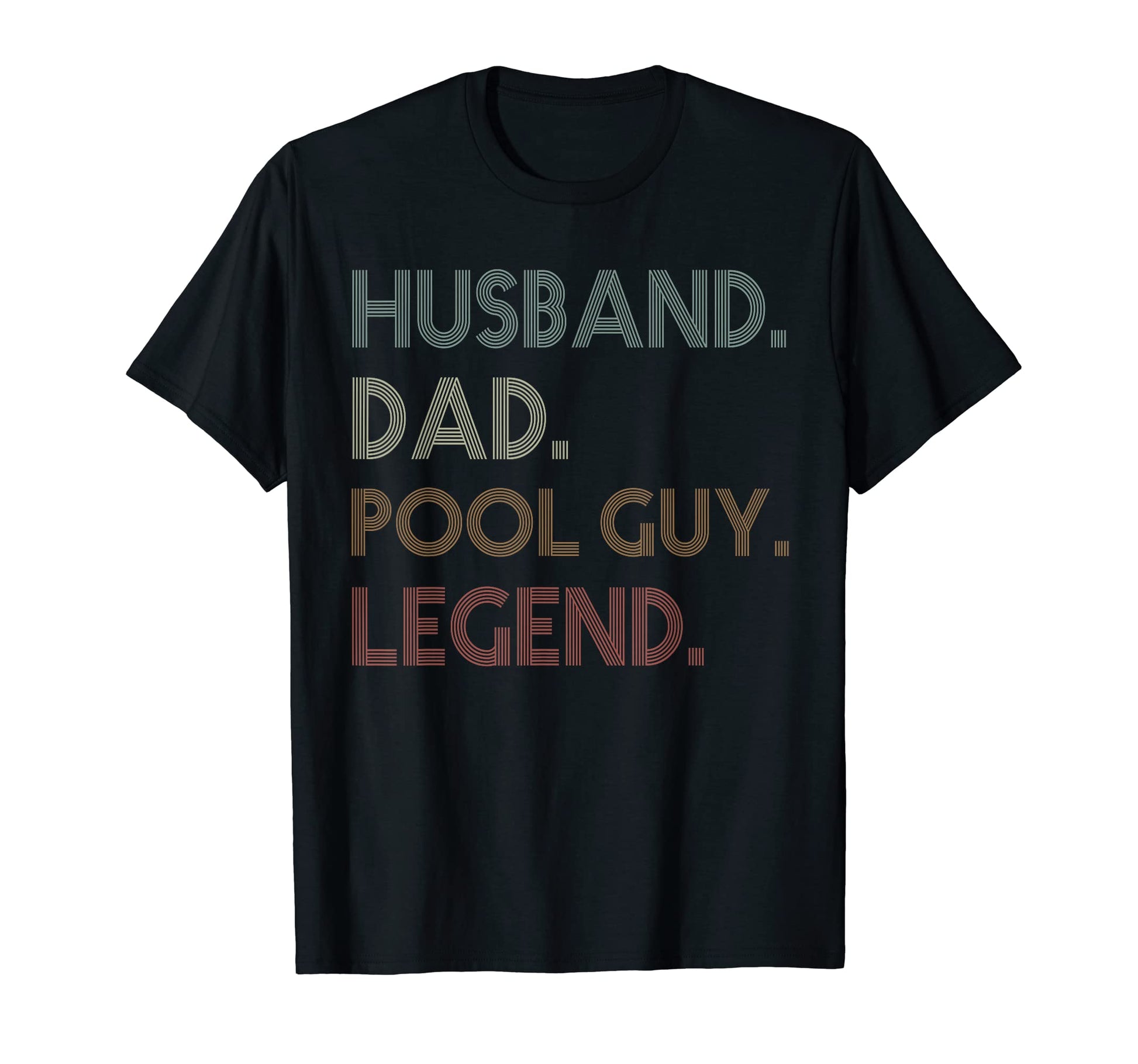 Funny Swimming Husband Dad Pool T-Shirt - Casual Everyday Wear Men Women - T-Shirt, Sweatshirt, Hoodie