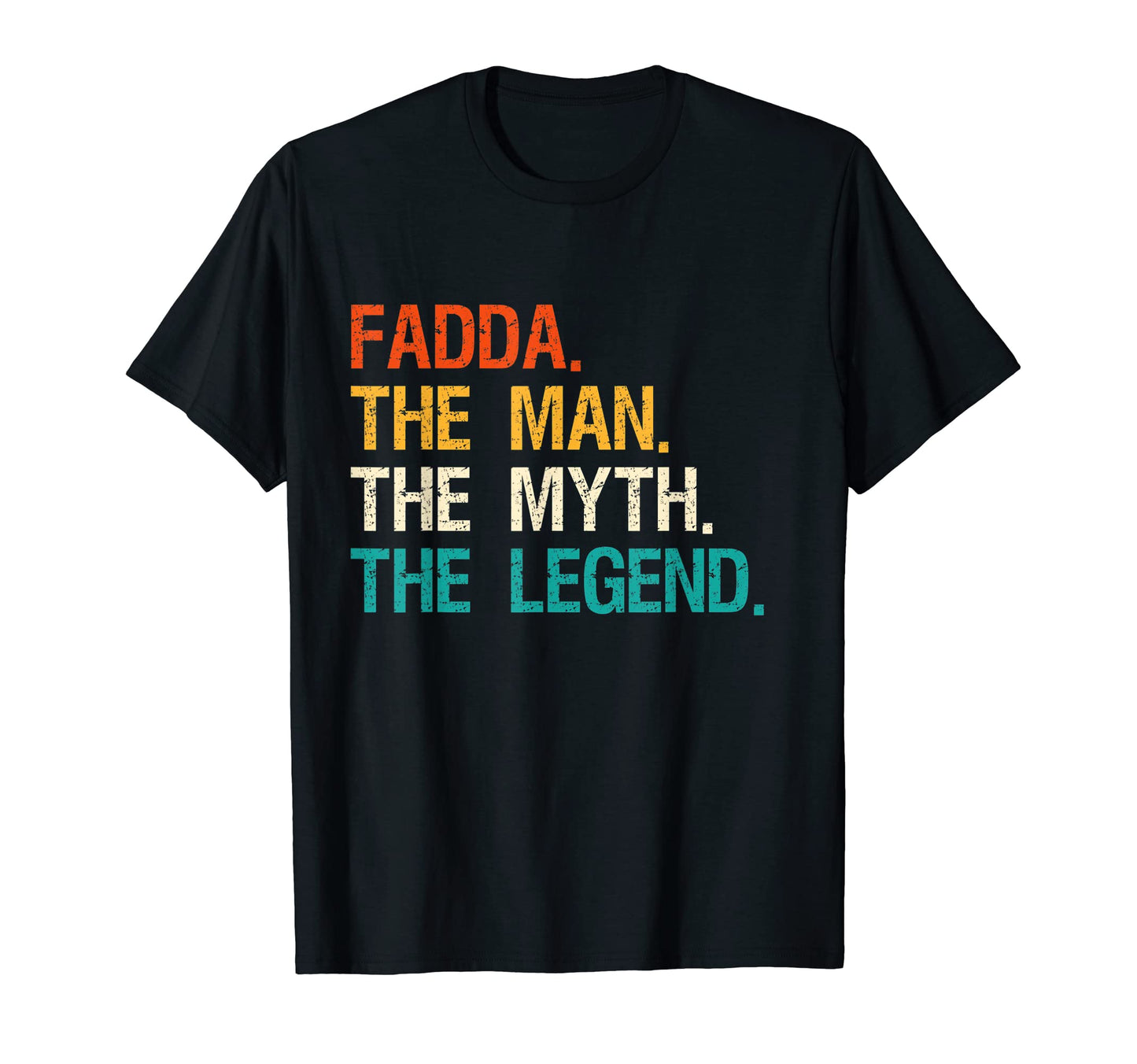 Fadda Myth Legend Jamaican Dad T-Shirt - Novelty Apparel for Adults - T-Shirt, Sweatshirt, Hoodie