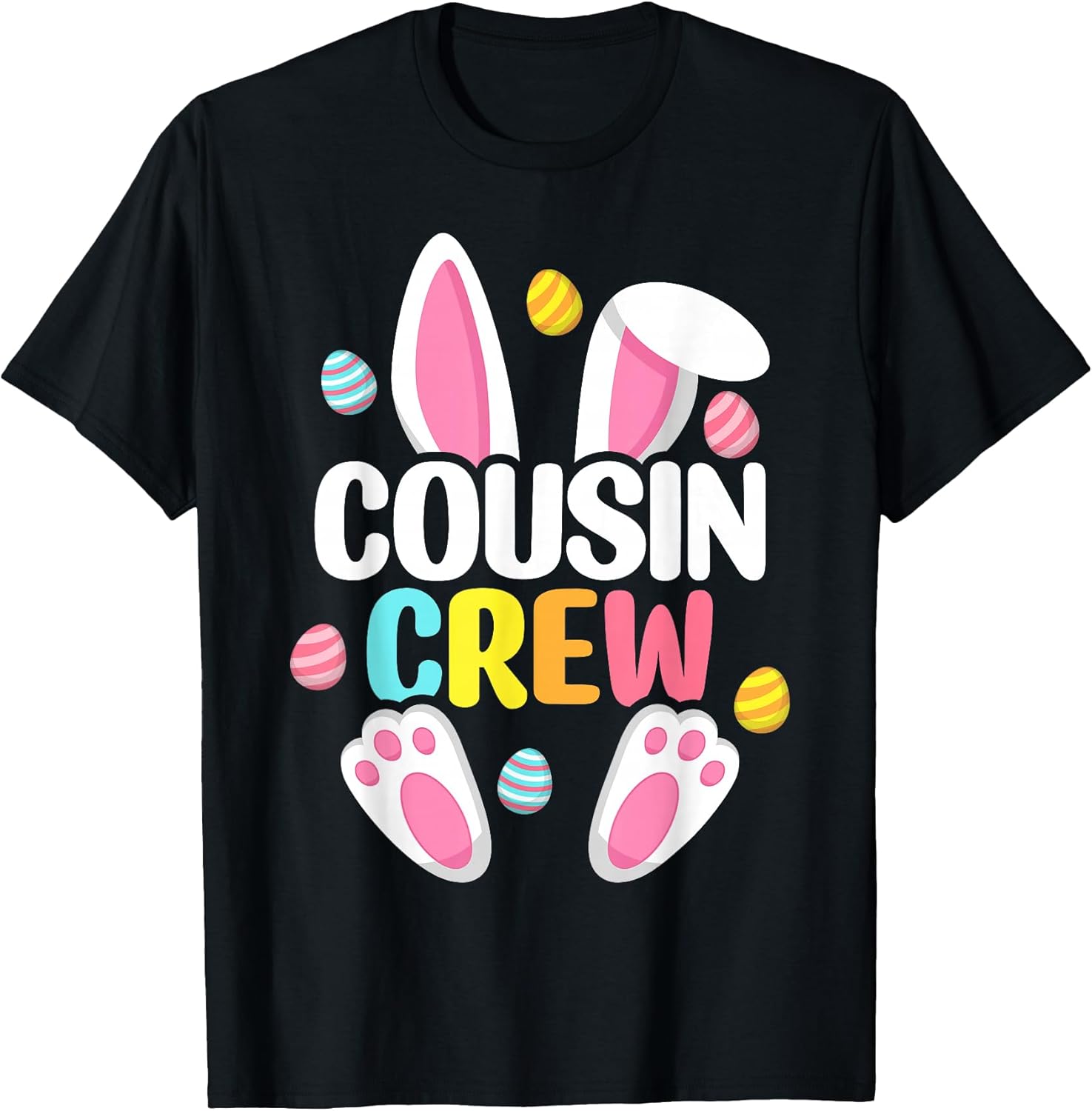 Happy Easter Day Cousin Outfit Kids Women Men Gift Unisex T-shirt, Sweatshirt, Hoodie, Long Sleeve Tee - T-Shirt, Sweatshirt, Hoodie