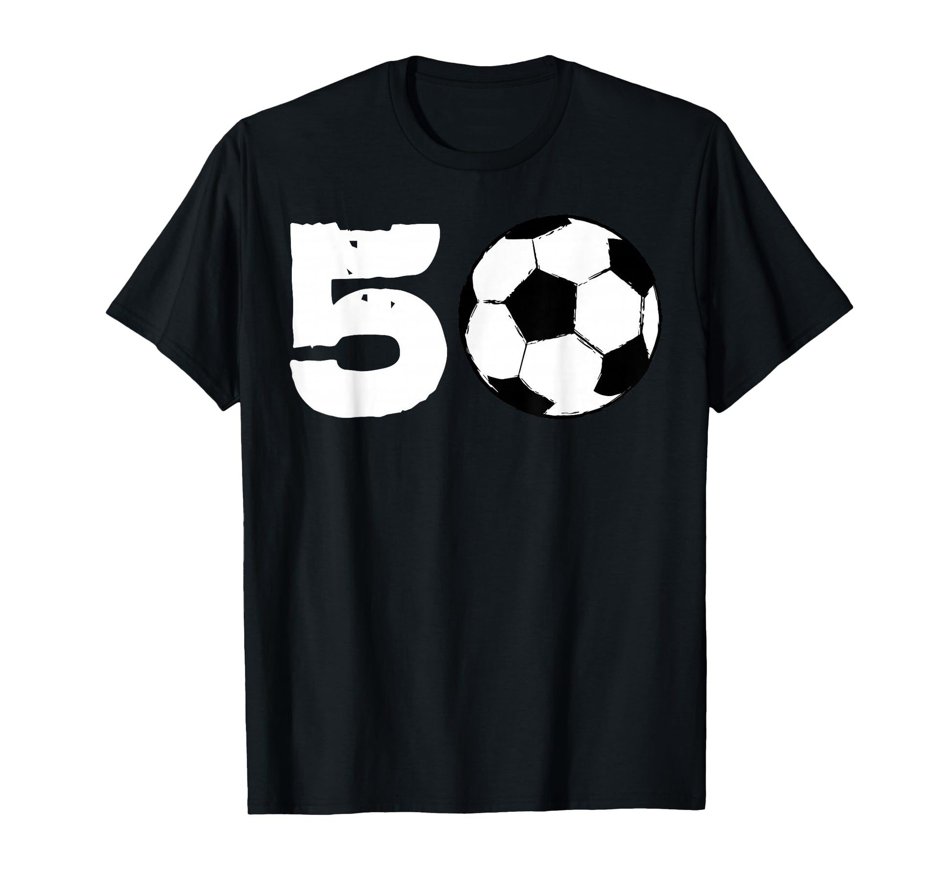 50 Soccer Birthday Party Team Player T-Shirt - Unique Graphic for Adults - T-Shirt, Sweatshirt, Hoodie