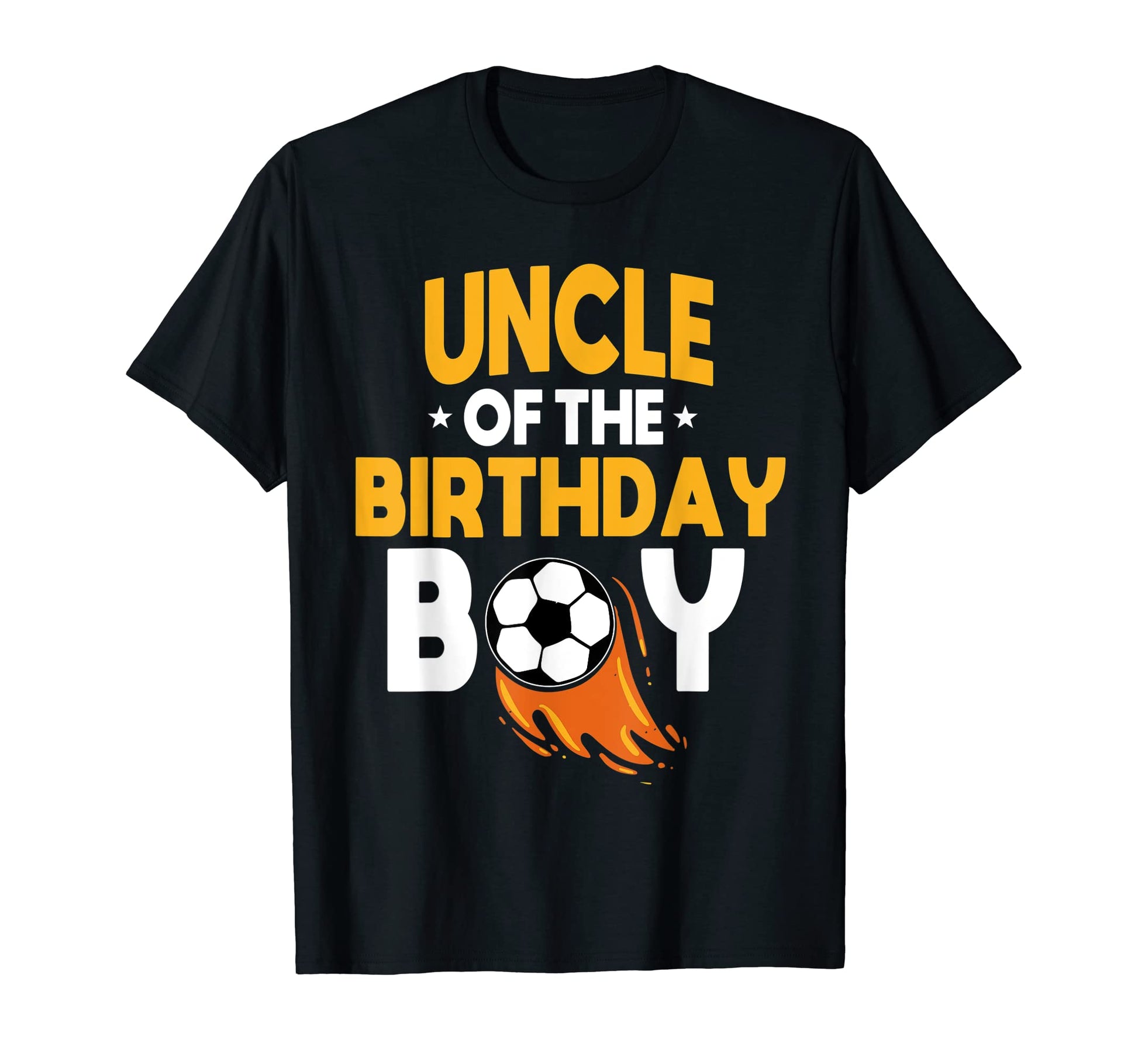 Uncle Birthday Soccer Team Bday Party T-Shirt - Trendy Graphic for Adults - T-Shirt, Sweatshirt, Hoodie