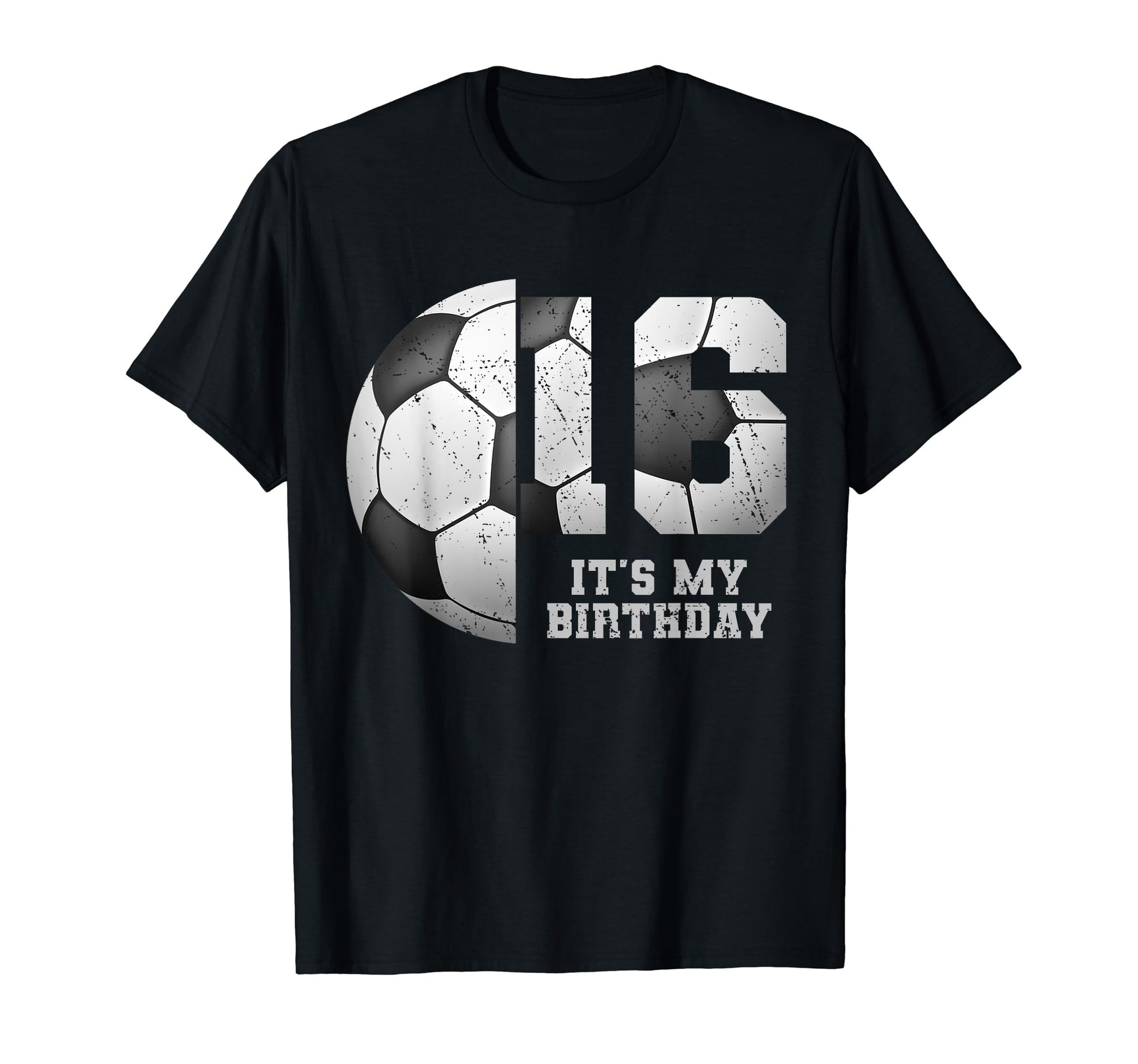 Birthday Tees 16 Soccer Its My 16Th T-Shirt - Custom Art Print Men Women - T-Shirt, Sweatshirt, Hoodie