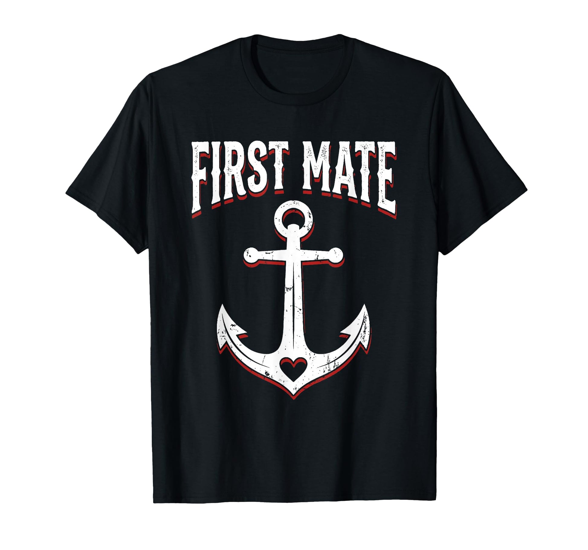 Captain And First Mate Matching T-Shirt - Casual Everyday Wear Men Women - T-Shirt, Sweatshirt, Hoodie