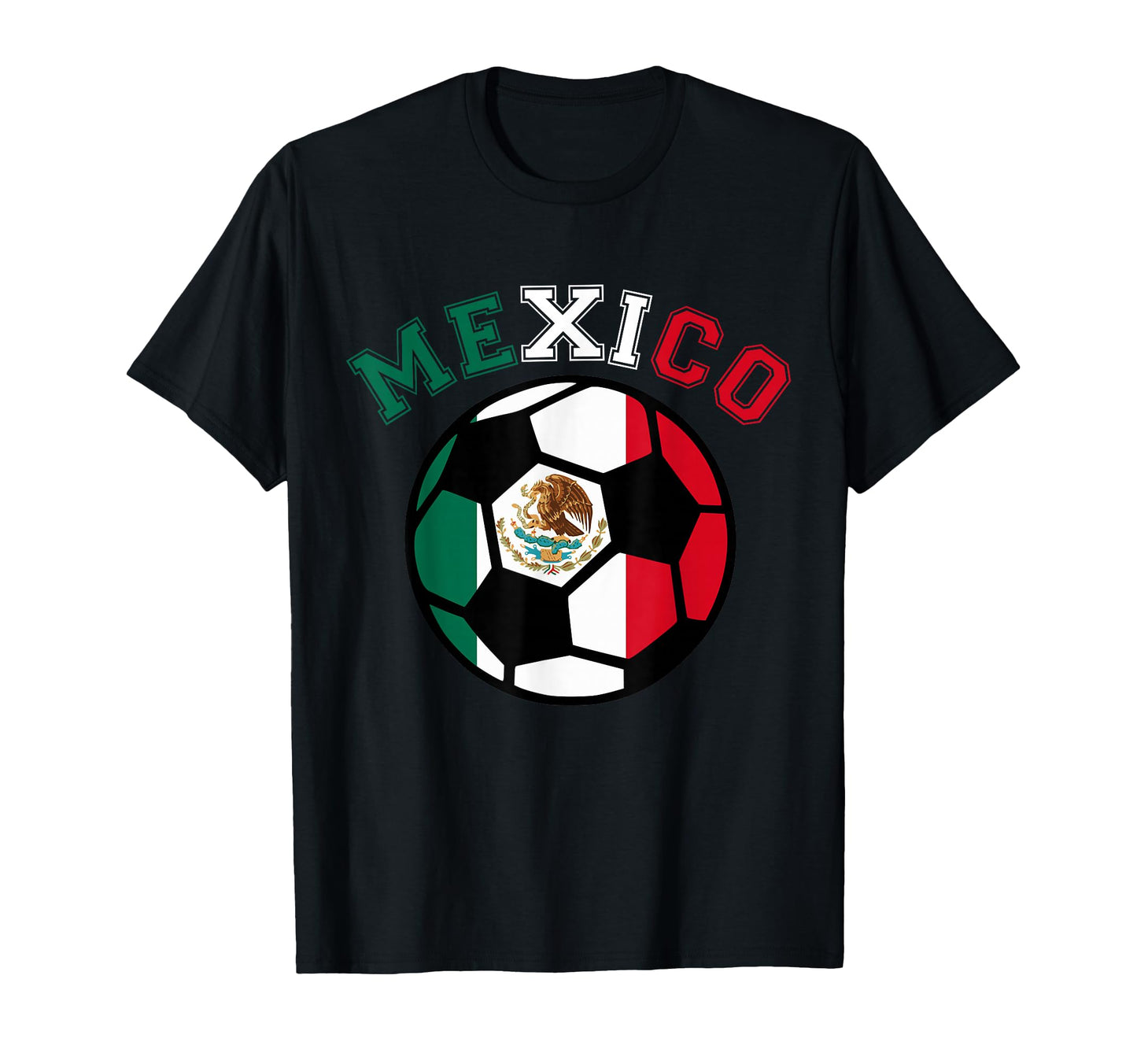 Mexican Soccer Futbol Football Mexico T-Shirt - Graphic Print for Adults - T-Shirt, Sweatshirt, Hoodie