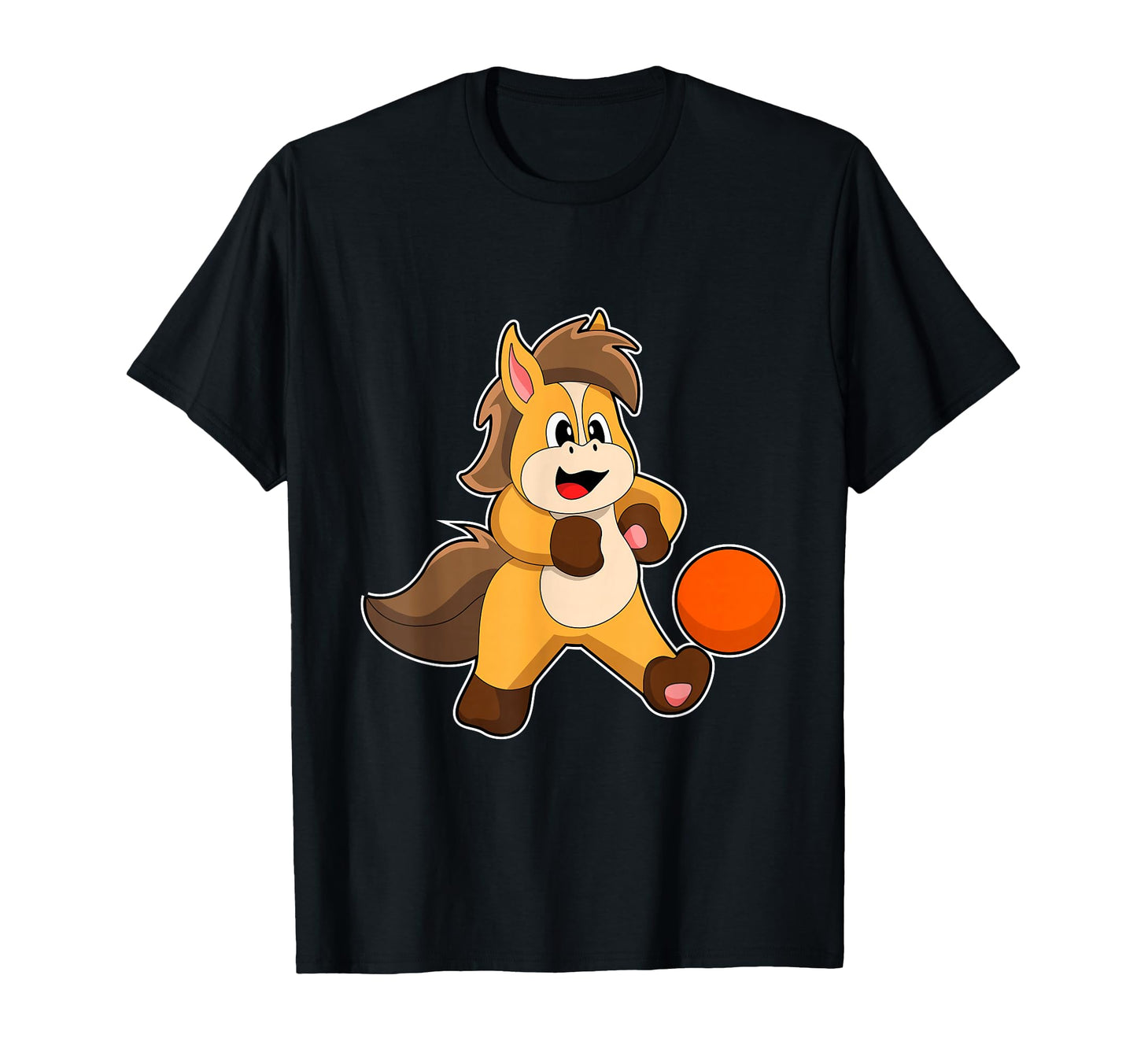 Horse Soccer Player Soccer Sports T-Shirt - Custom Art Print Men Women - T-Shirt, Sweatshirt, Hoodie