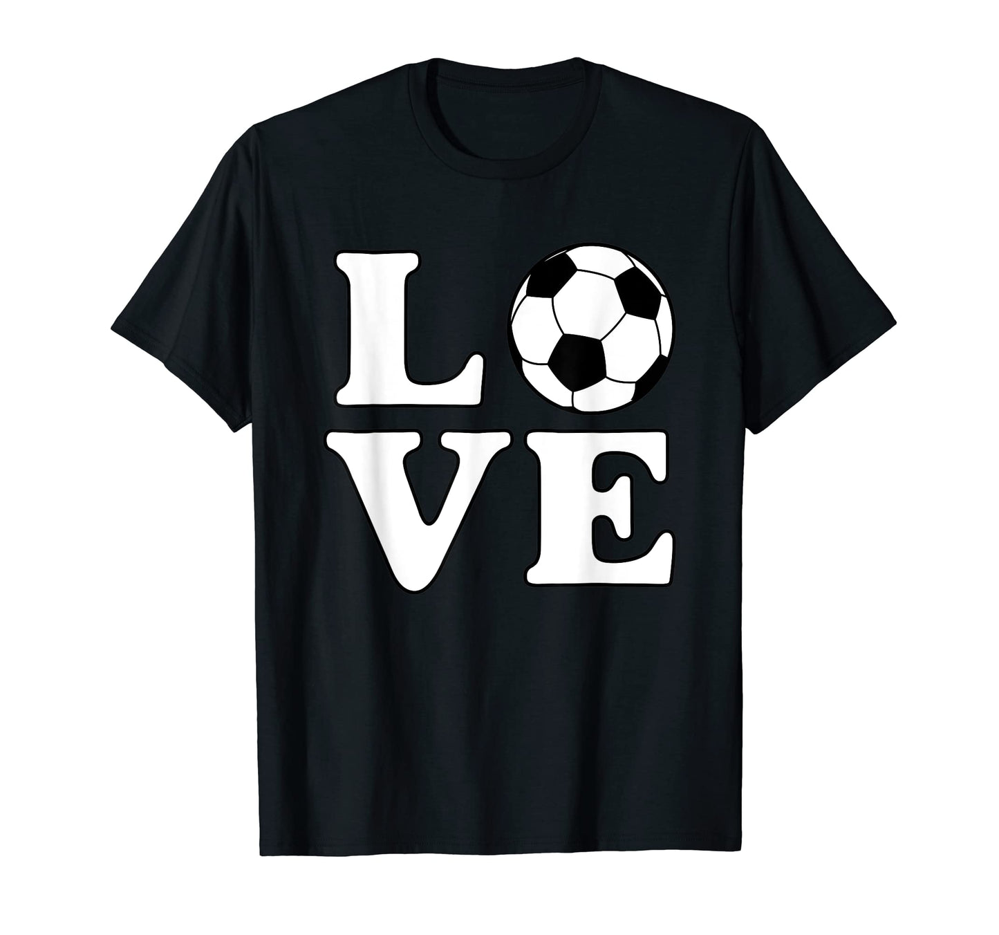 Love Soccer T-Shirt - Custom Art Print Unisex - T-Shirt, Sweatshirt, Hoodie