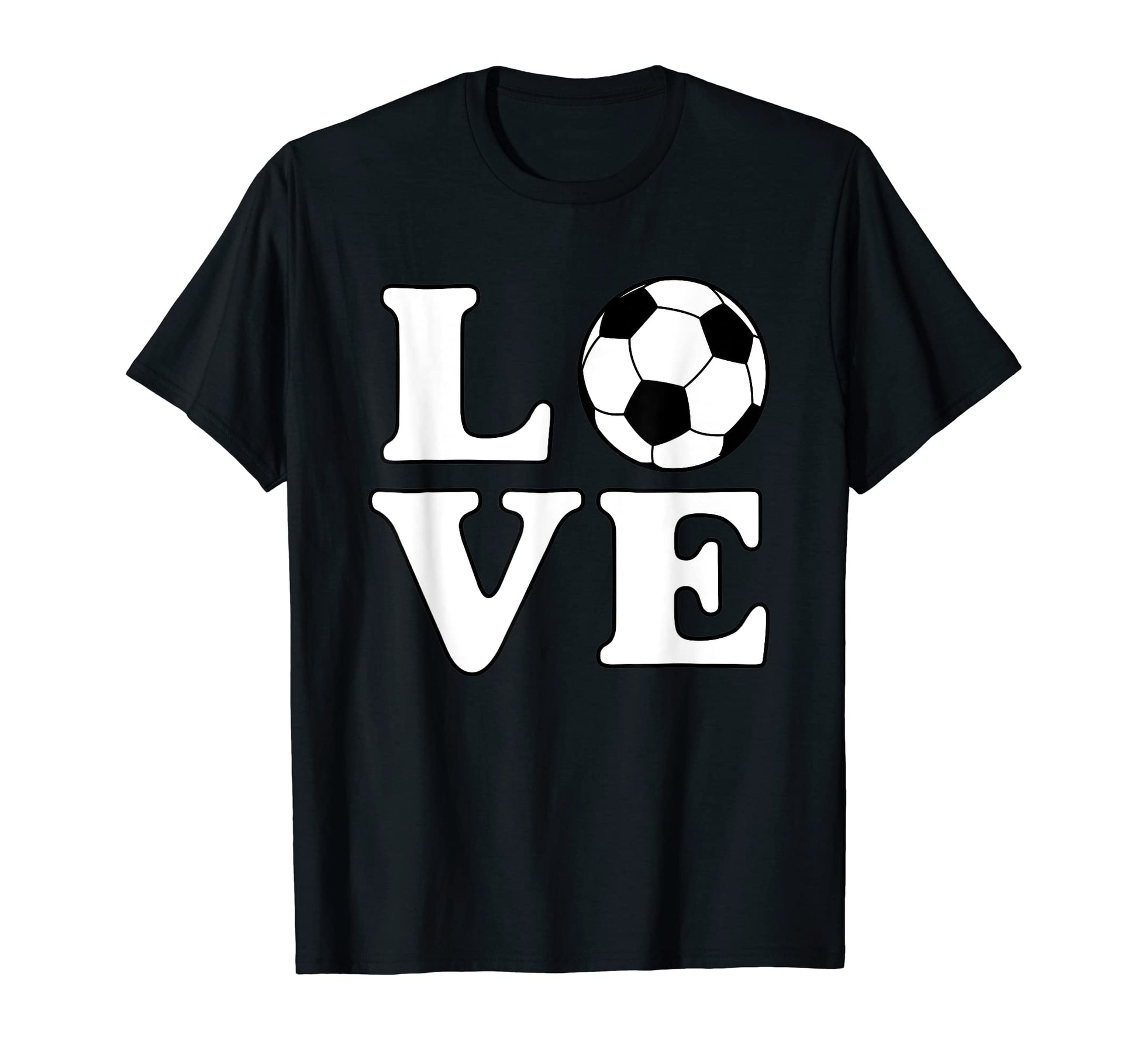 Love Soccer T-Shirt - Custom Art Print Unisex - T-Shirt, Sweatshirt, Hoodie