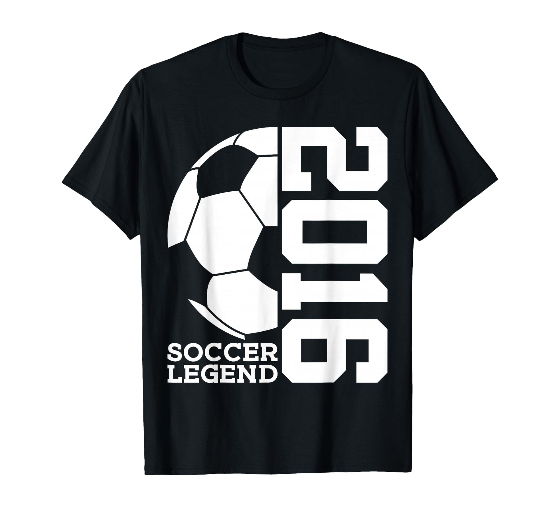 Soccer Legend 2016 10Th Birthday Soccer T-Shirt - Minimalist Print Unisex - T-Shirt, Sweatshirt, Hoodie