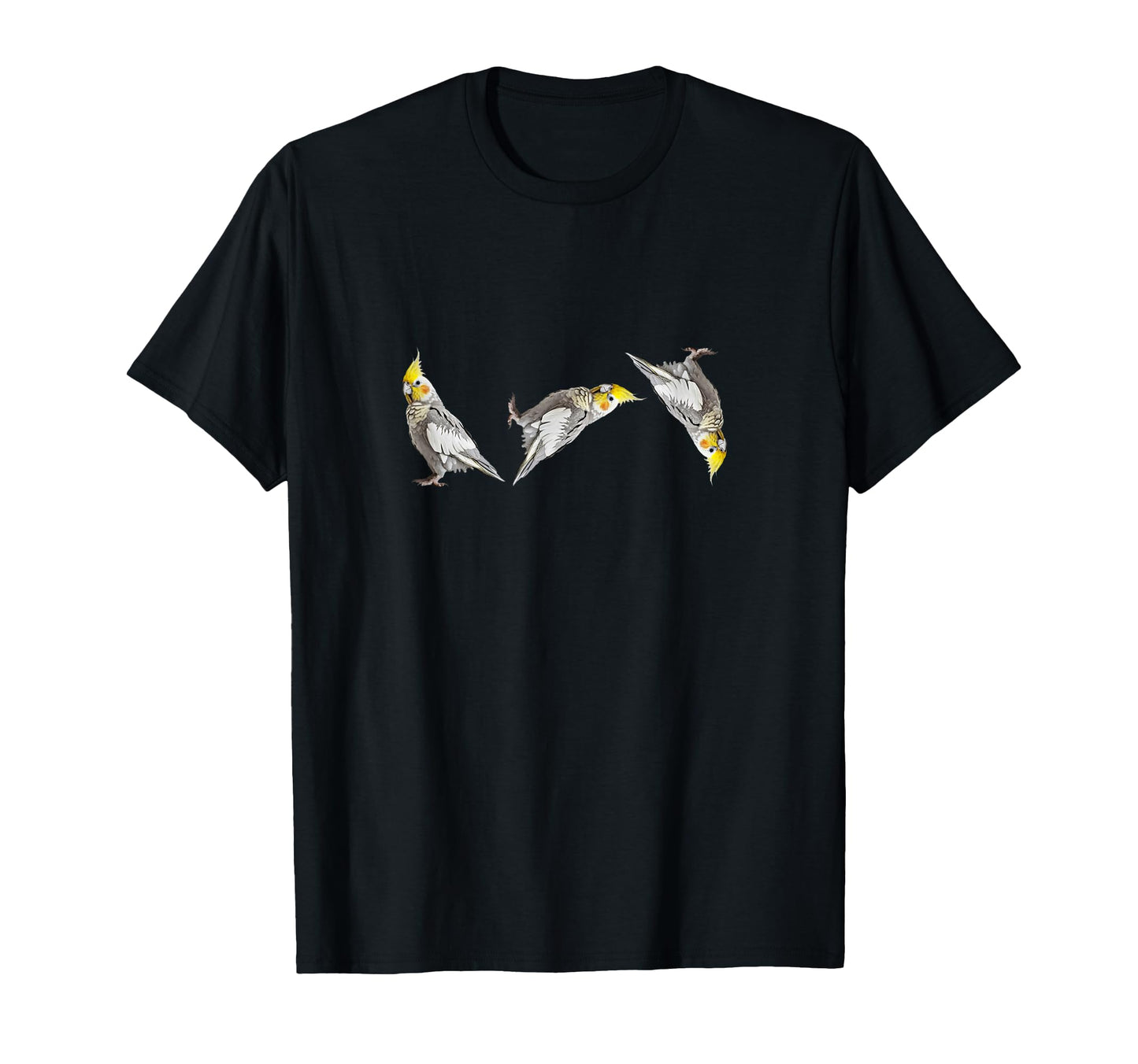 Flipping Bird Funny Dad Joke Parakeet Pet T-Shirt - Trendy Graphic Unisex - T-Shirt, Sweatshirt, Hoodie