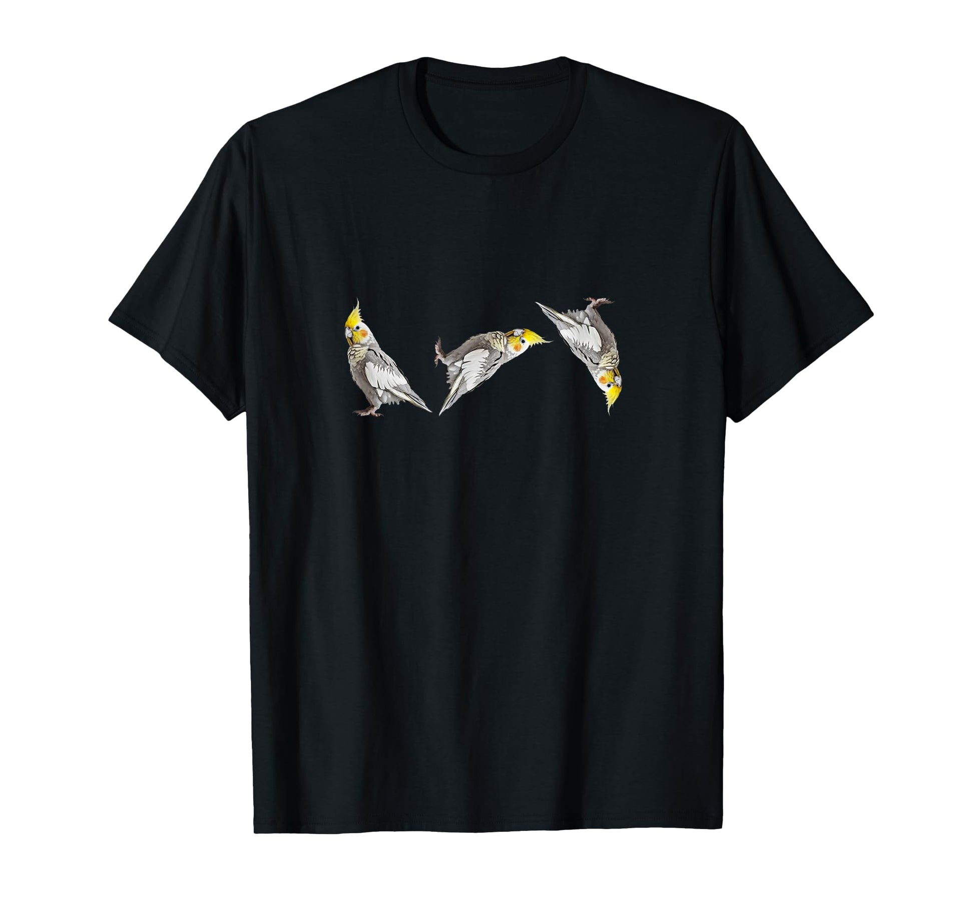 Flipping Bird Funny Dad Joke Parakeet Pet T-Shirt - Trendy Graphic Unisex - T-Shirt, Sweatshirt, Hoodie