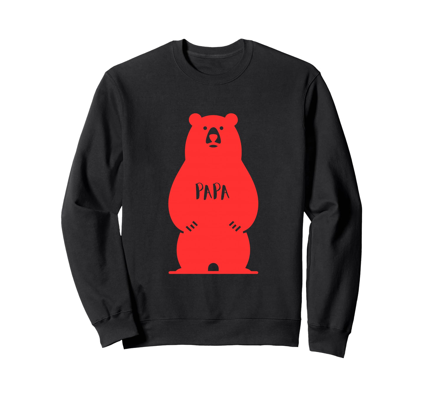 Papa Bear Mens Dads Funny Bear Sweatshirt - Trendy Graphic Men Women - T-Shirt, Sweatshirt, Hoodie