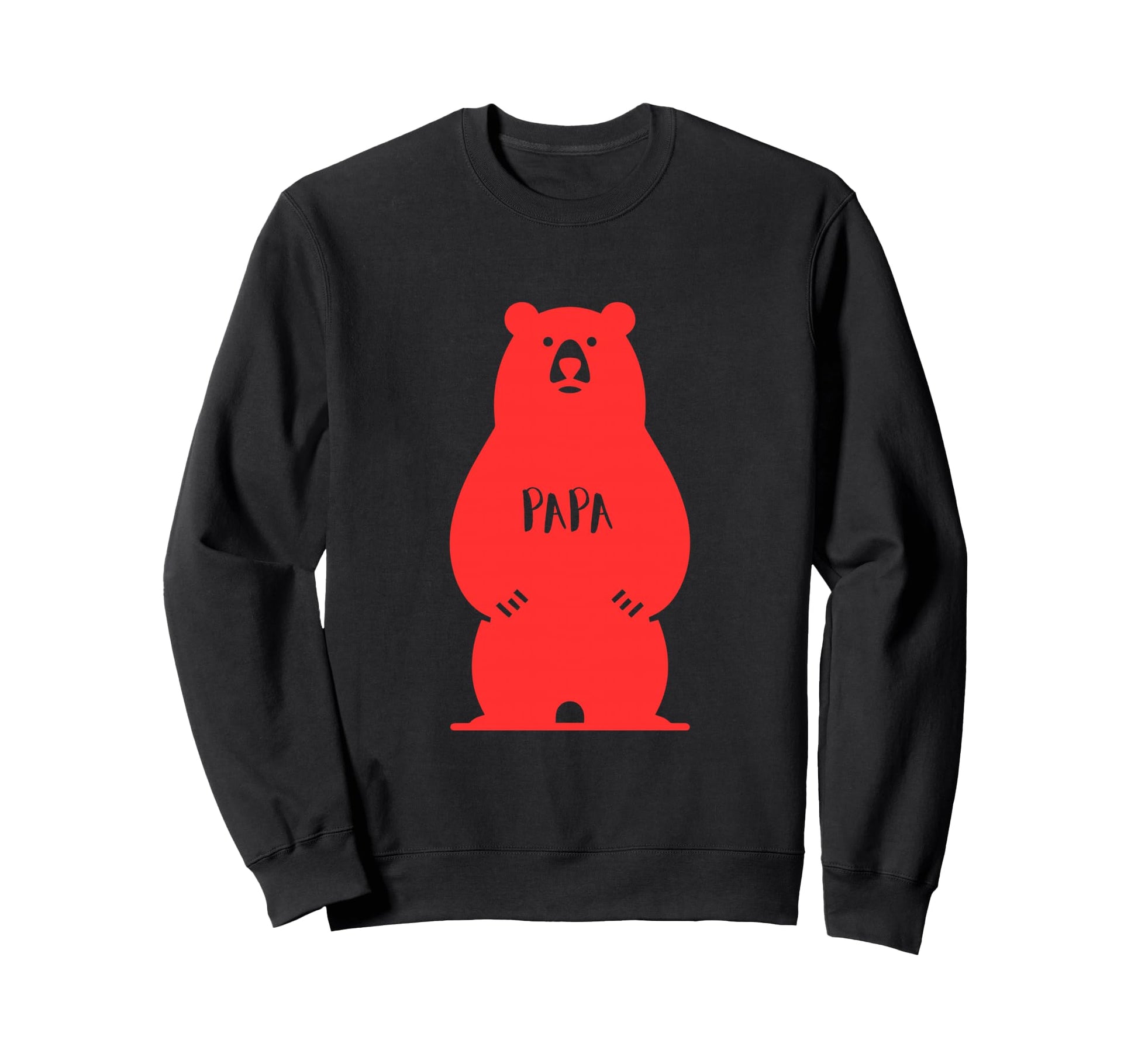 Papa Bear Mens Dads Funny Bear Sweatshirt - Trendy Graphic Men Women - T-Shirt, Sweatshirt, Hoodie