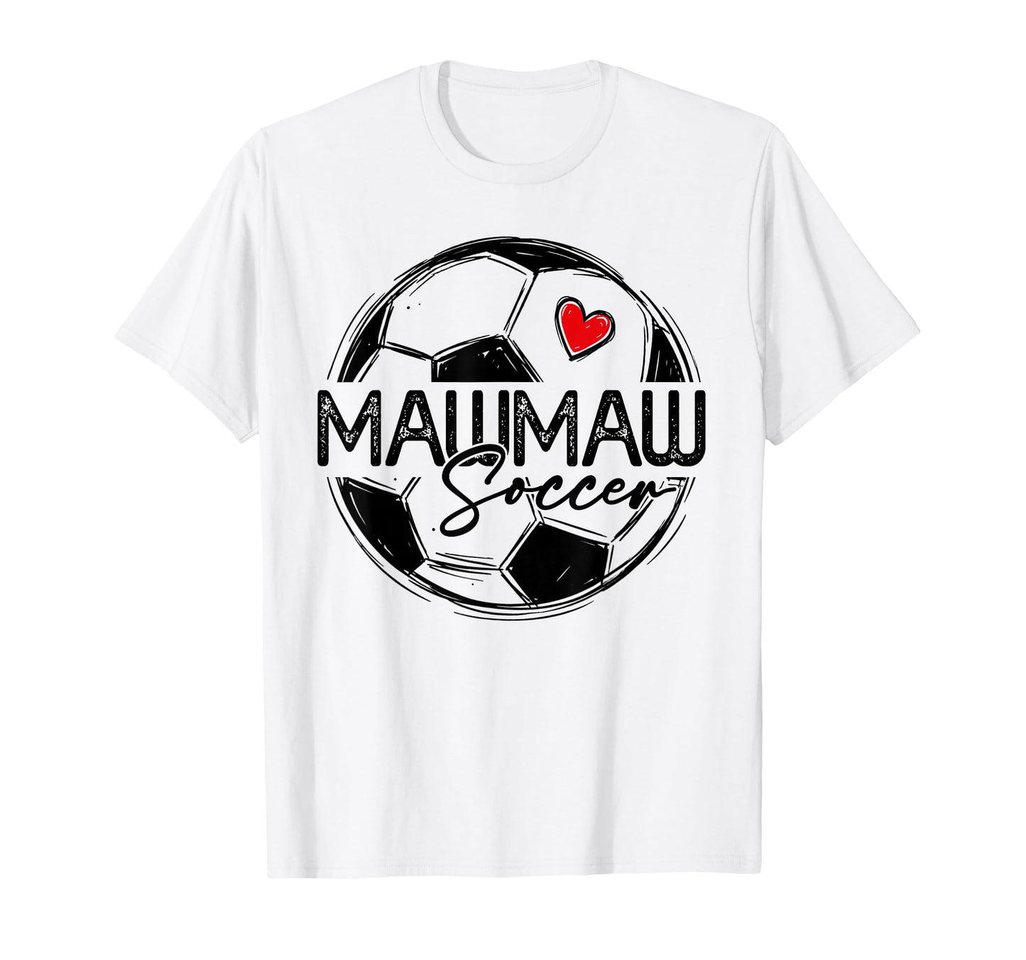 Soccer Mawmaw Soccer Player Family T-Shirt - Novelty Apparel for Adults - T-Shirt, Sweatshirt, Hoodie