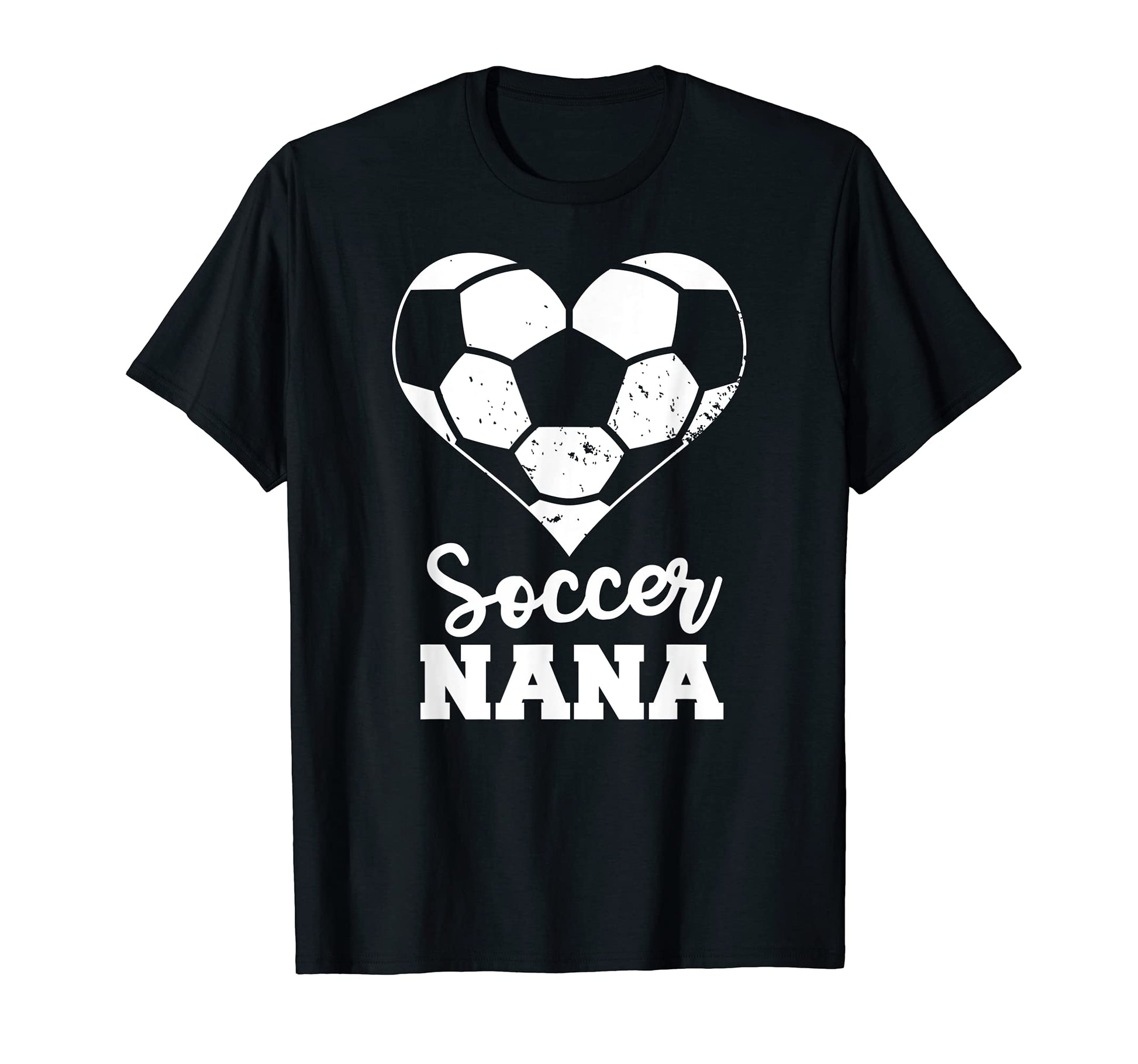 Soccer Nana Heart Funny Soccer T-Shirt - Unique Graphic for Adults - T-Shirt, Sweatshirt, Hoodie
