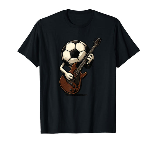 Awesome Soccer Guitar Rocking T-Shirt - Streetwear Style Men Women - T-Shirt, Sweatshirt, Hoodie