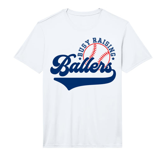 Baseball Mom Mama Busy Raising T-Shirt - Casual Everyday Wear for Adults - T-Shirt, Sweatshirt, Hoodie