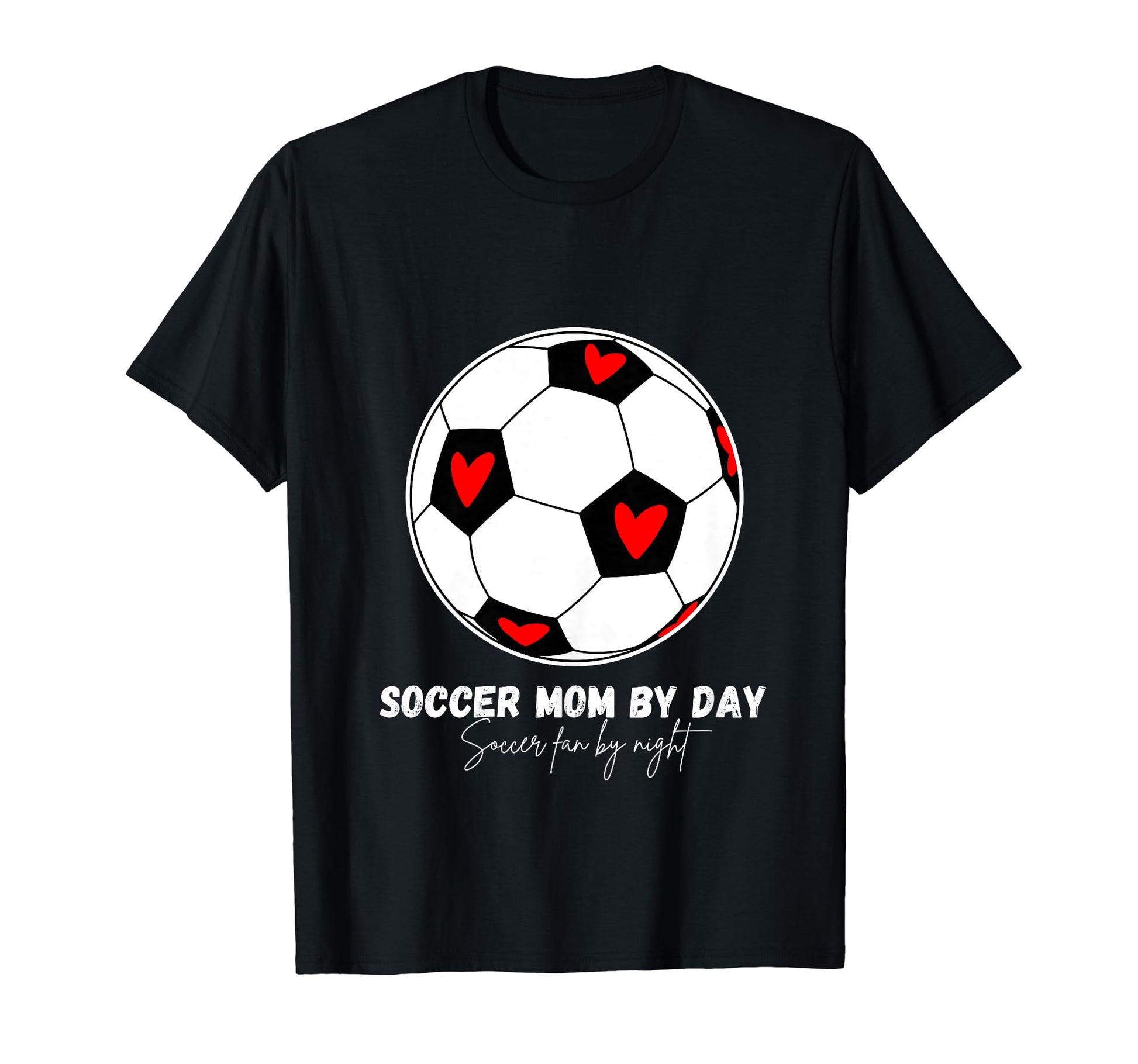 Soccer Mom Day Soccer Fan Night T-Shirt - Aesthetic Graphic for Adults - T-Shirt, Sweatshirt, Hoodie