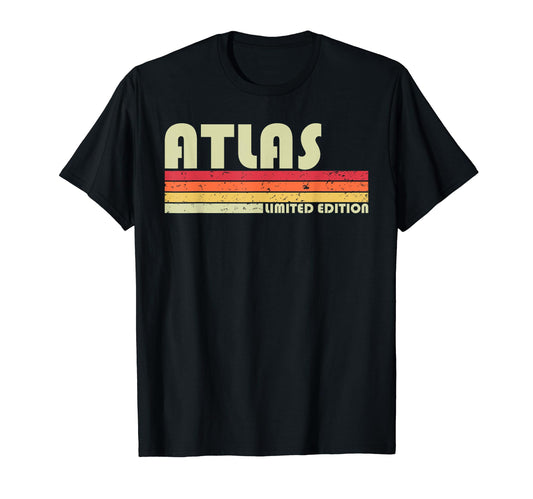 Atlas Gift Name Personalized Funny T-Shirt - Aesthetic Graphic Men Women - T-Shirt, Sweatshirt, Hoodie