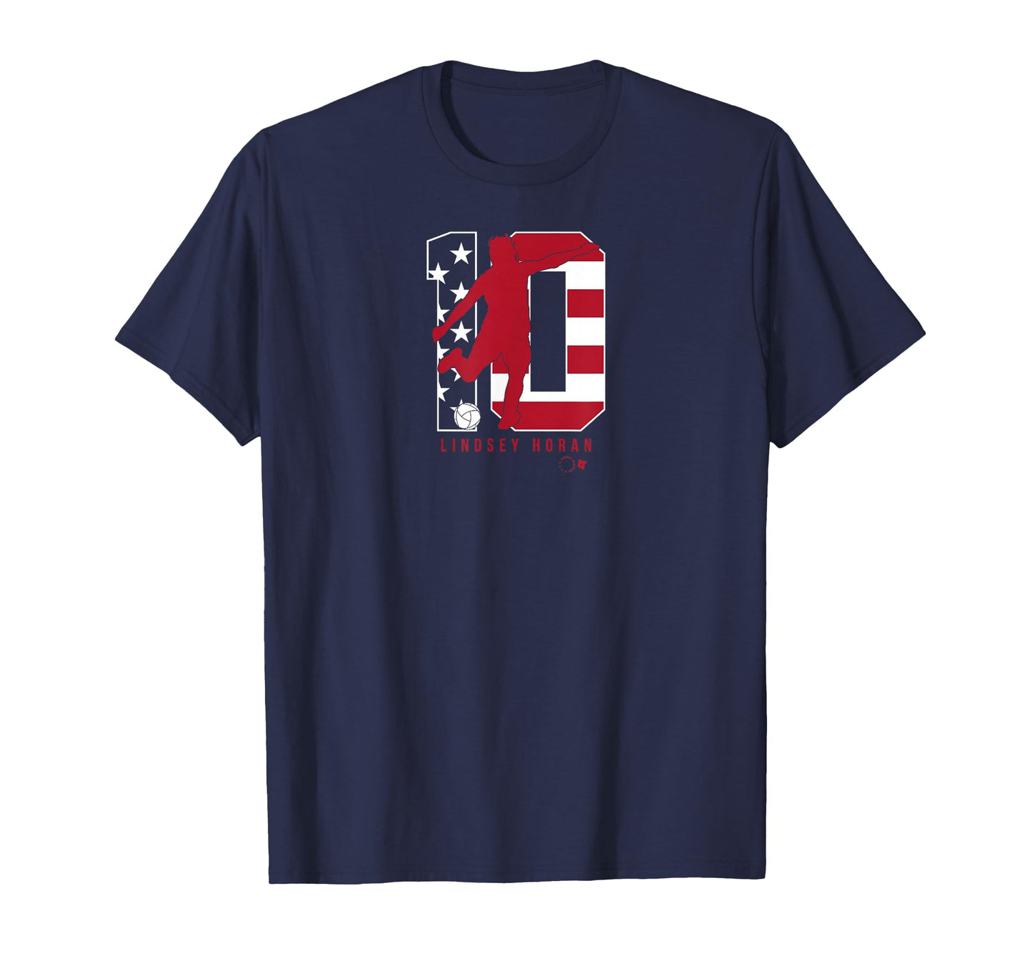 Lindsey Horan 10 Uswnt Players T-Shirt - Custom Art Print Unisex - T-Shirt, Sweatshirt, Hoodie
