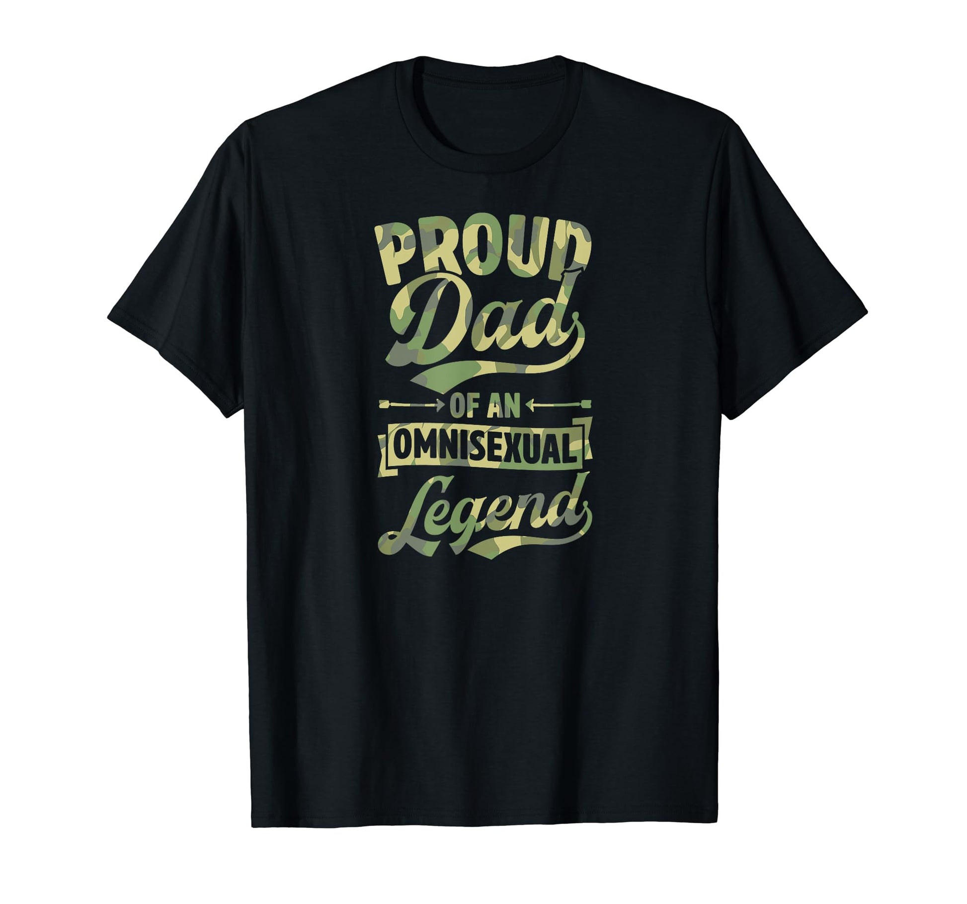 Proud Dad Omnisexual Legend T-Shirt - Custom Art Print for Adults - T-Shirt, Sweatshirt, Hoodie
