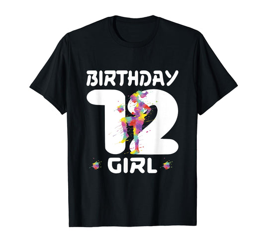 12Th Birthday Soccer Twelve 12 Year Old T-Shirt - Streetwear Style Unisex - T-Shirt, Sweatshirt, Hoodie