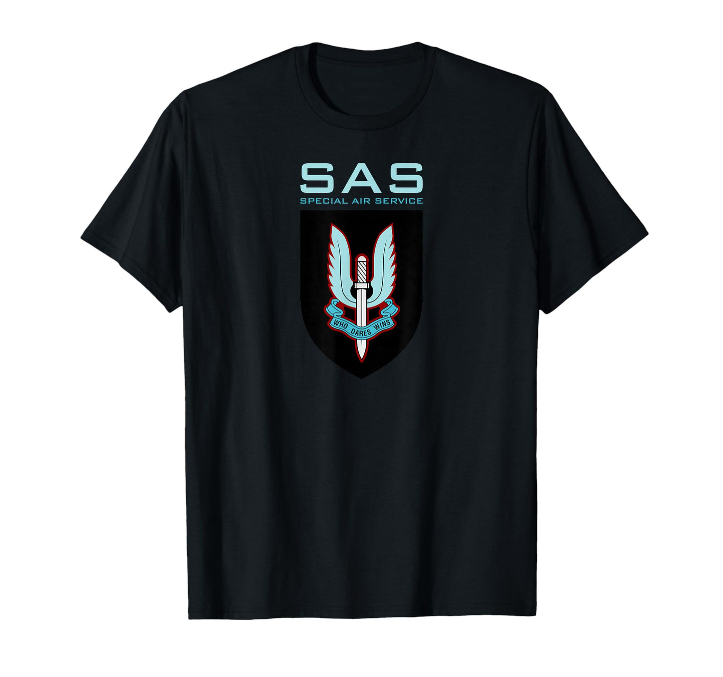 Uk Sas Special Air Service British T-Shirt - Fun Novelty Design for Adults - T-Shirt, Sweatshirt, Hoodie