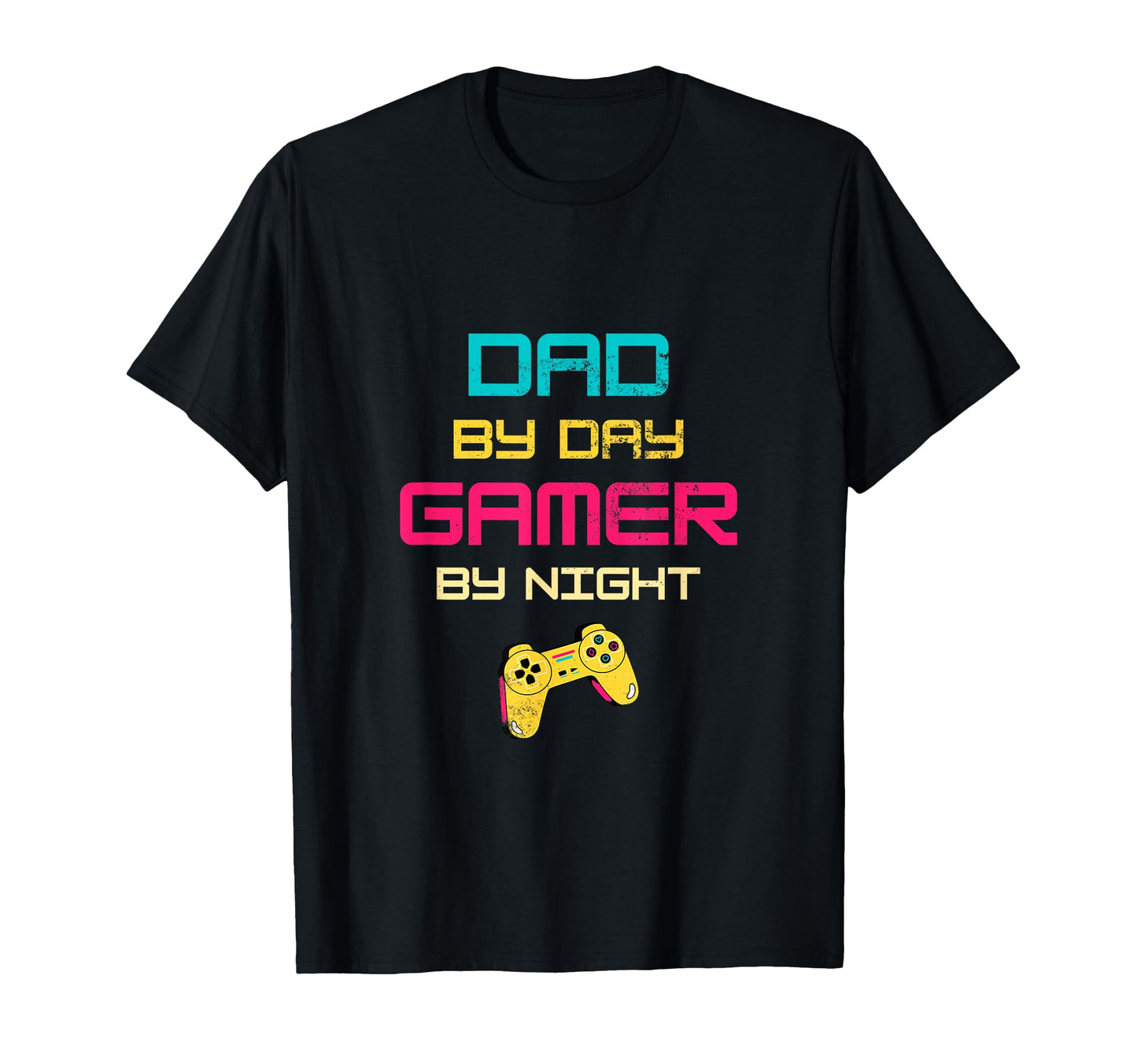 Mens Dad Day Gamer Night Gamer Dad Gaming T-Shirt - Graphic Print Men Women - T-Shirt, Sweatshirt, Hoodie