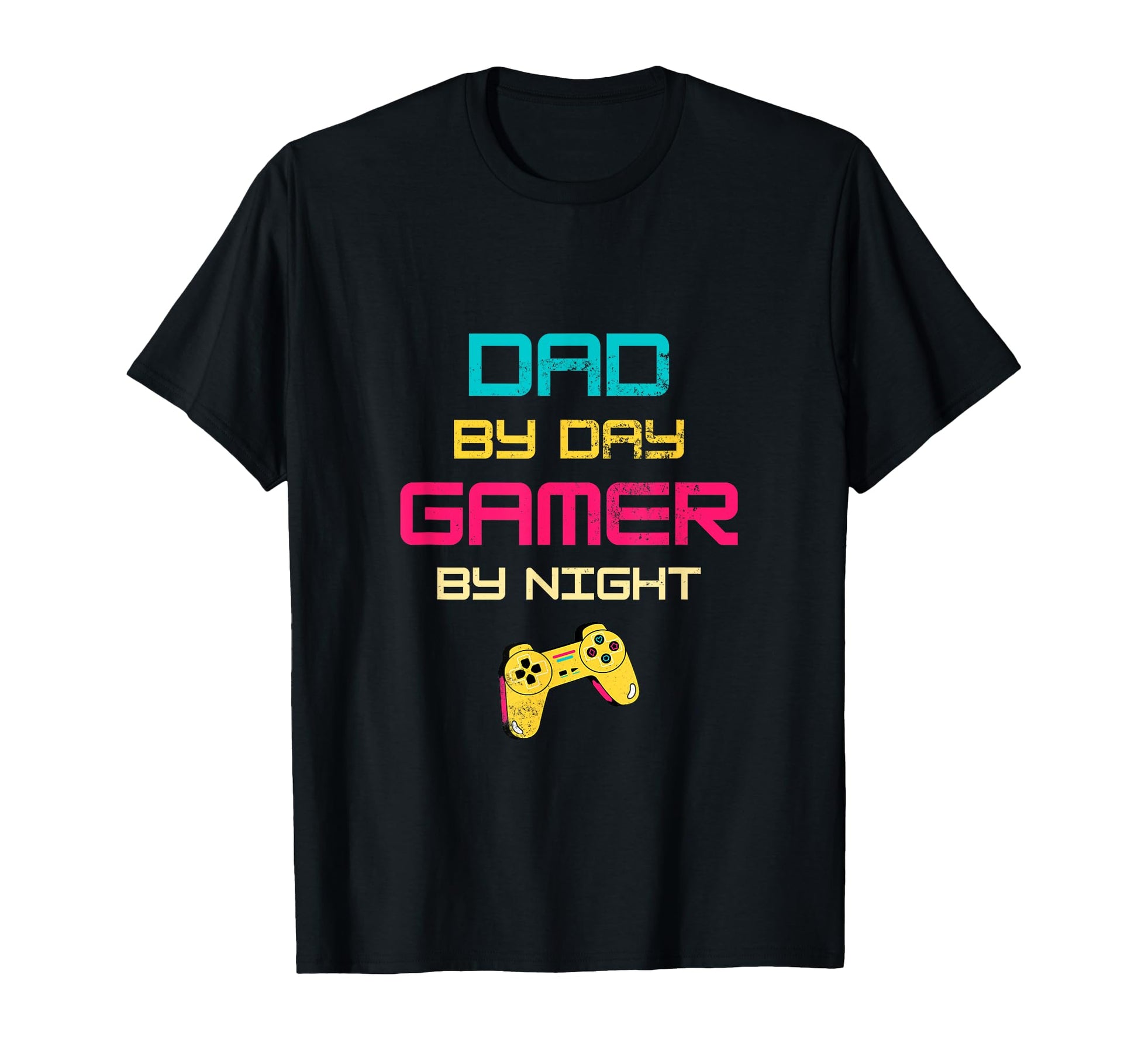 Mens Dad Day Gamer Night Gamer Dad Gaming T-Shirt - Graphic Print Men Women - T-Shirt, Sweatshirt, Hoodie