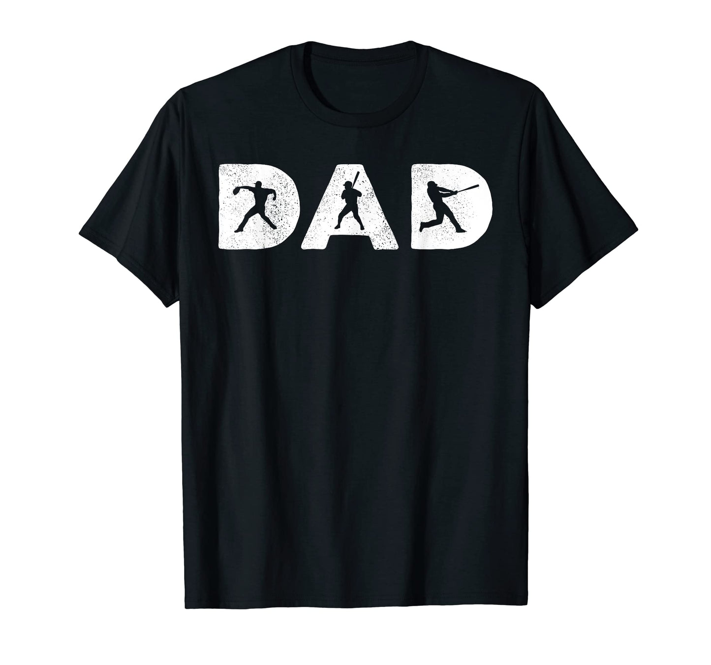Mens Fathers Day Baseball Dad Daddy T-Shirt - Fun Novelty Design Men Women - T-Shirt, Sweatshirt, Hoodie