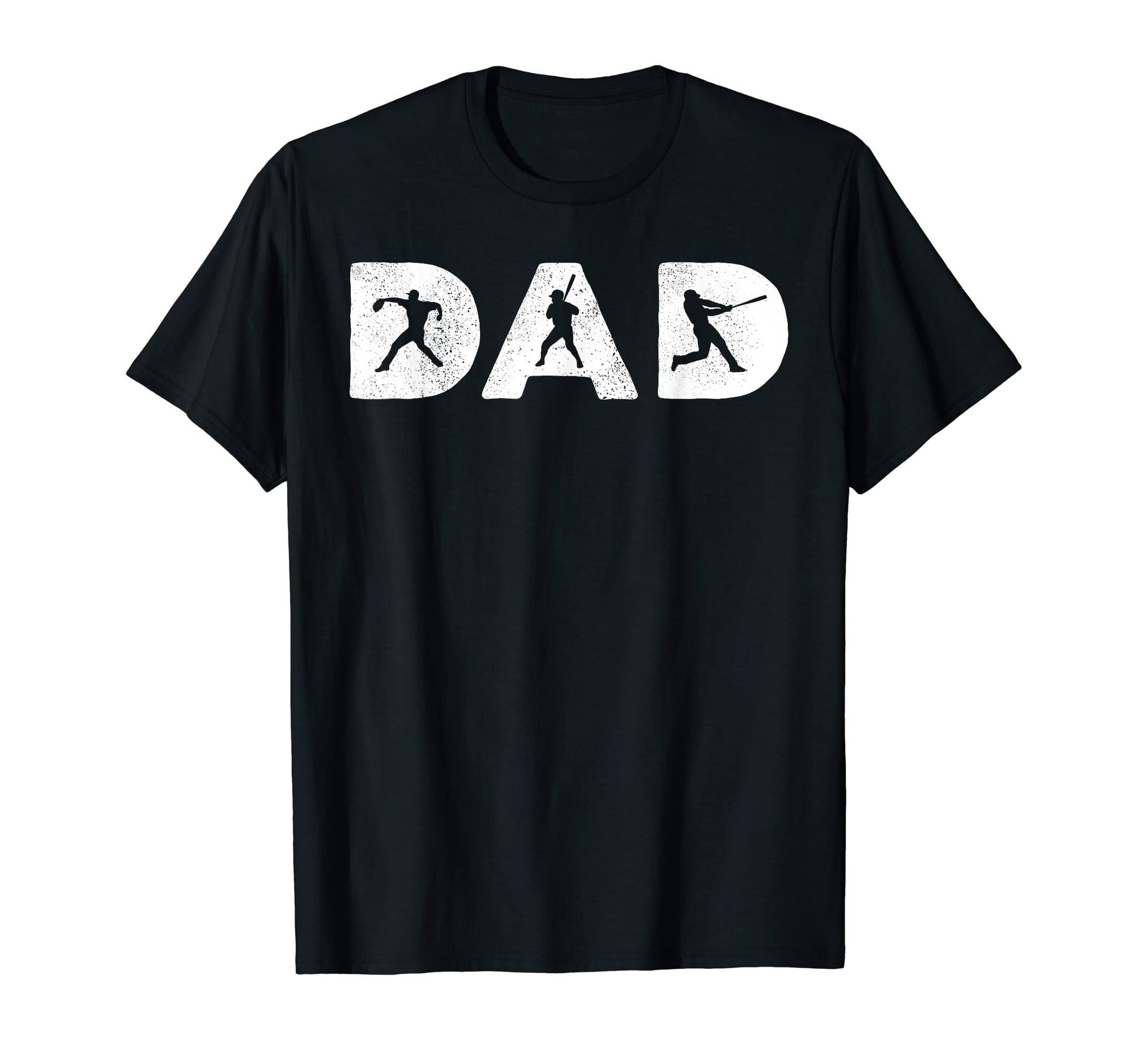Mens Fathers Day Baseball Dad Daddy T-Shirt - Fun Novelty Design Men Women - T-Shirt, Sweatshirt, Hoodie