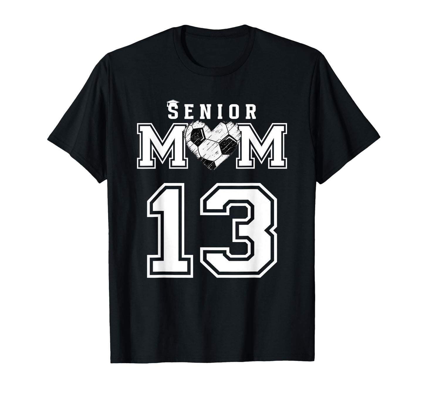 Proud Senior Soccer Mom Custom T-Shirt - Custom Art Print for Adults - T-Shirt, Sweatshirt, Hoodie