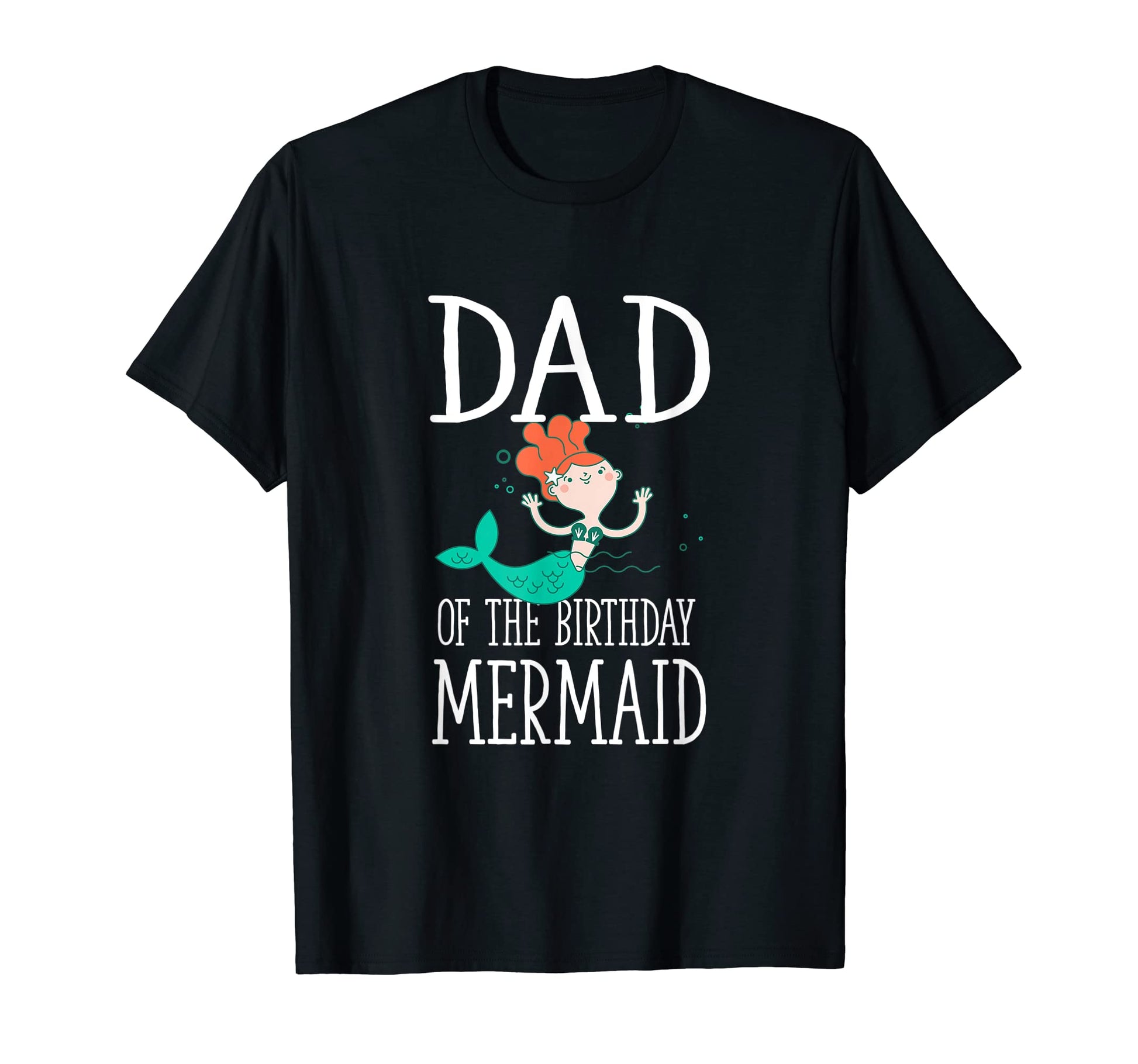 Dad Birthday Mermaid Daughter Matching Set T-Shirt - Unique Graphic Unisex - T-Shirt, Sweatshirt, Hoodie