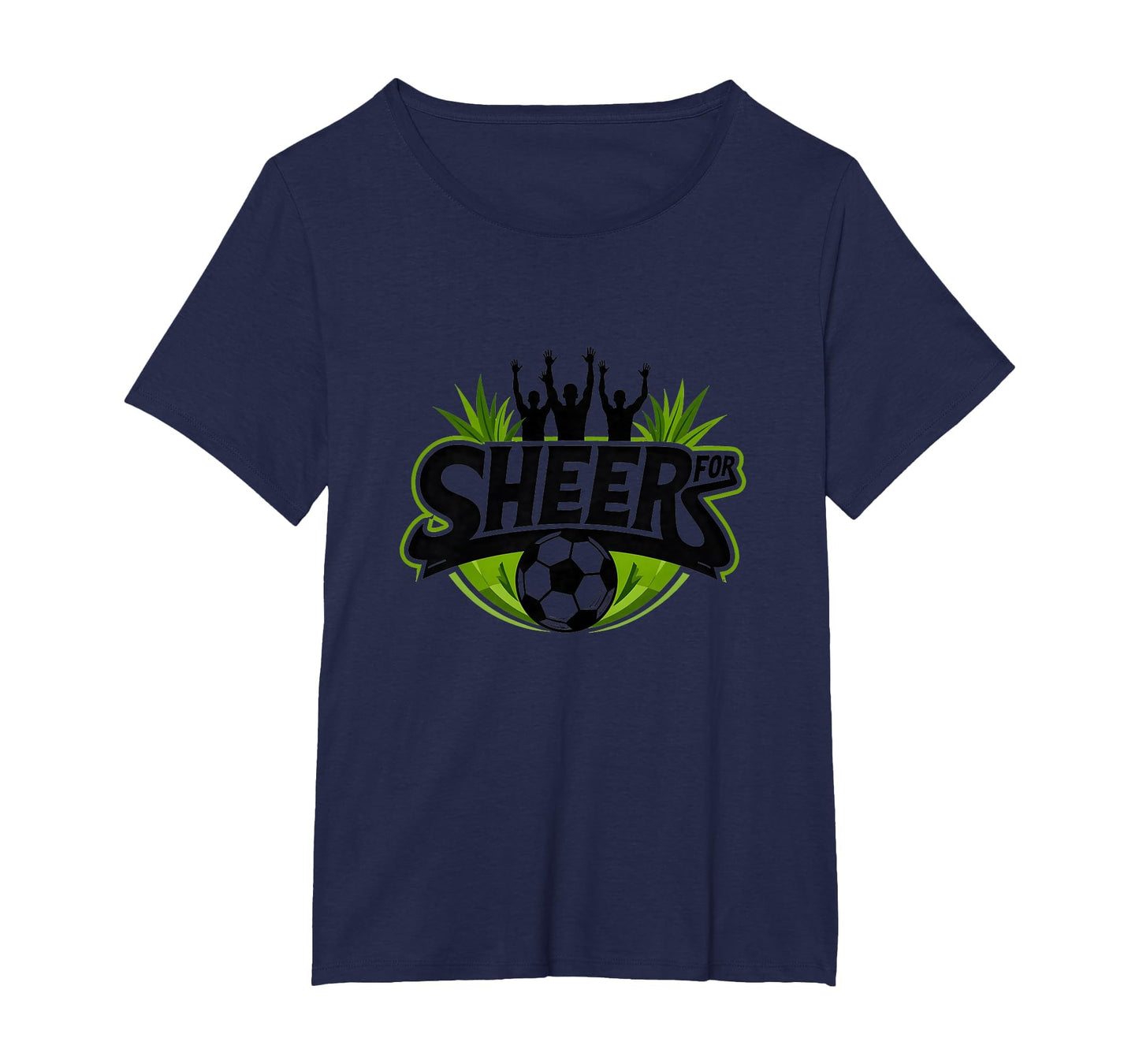 Sheer Soccer Fans Passionate Cheering T-Shirt - Unique Graphic Men Women - T-Shirt, Sweatshirt, Hoodie