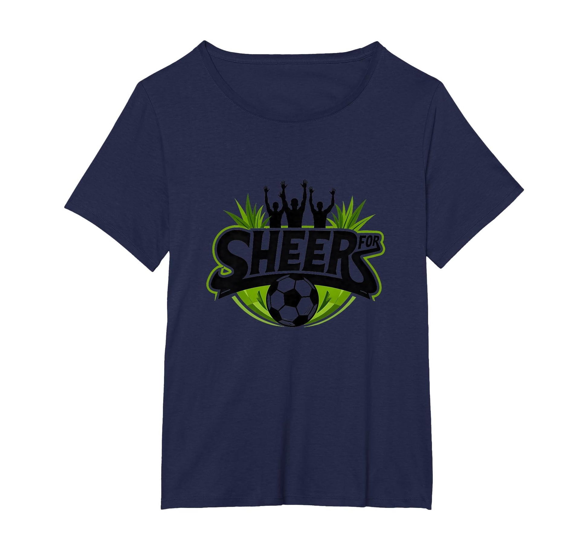 Sheer Soccer Fans Passionate Cheering T-Shirt - Unique Graphic Men Women - T-Shirt, Sweatshirt, Hoodie