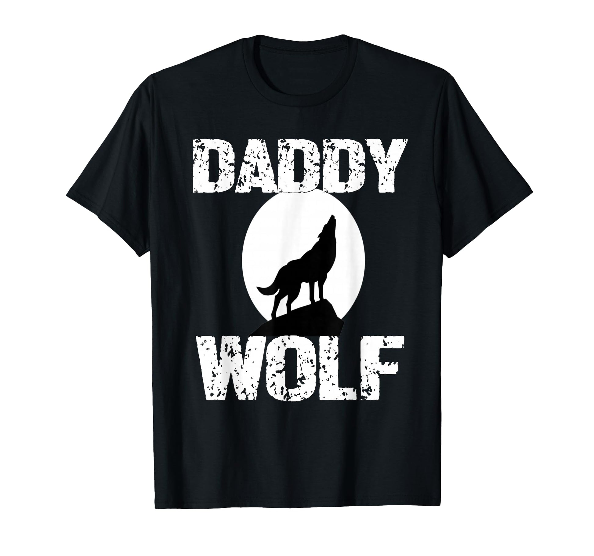 Daddy Wolf Matching Family Tribe T-Shirt - Novelty Apparel Men Women - T-Shirt, Sweatshirt, Hoodie