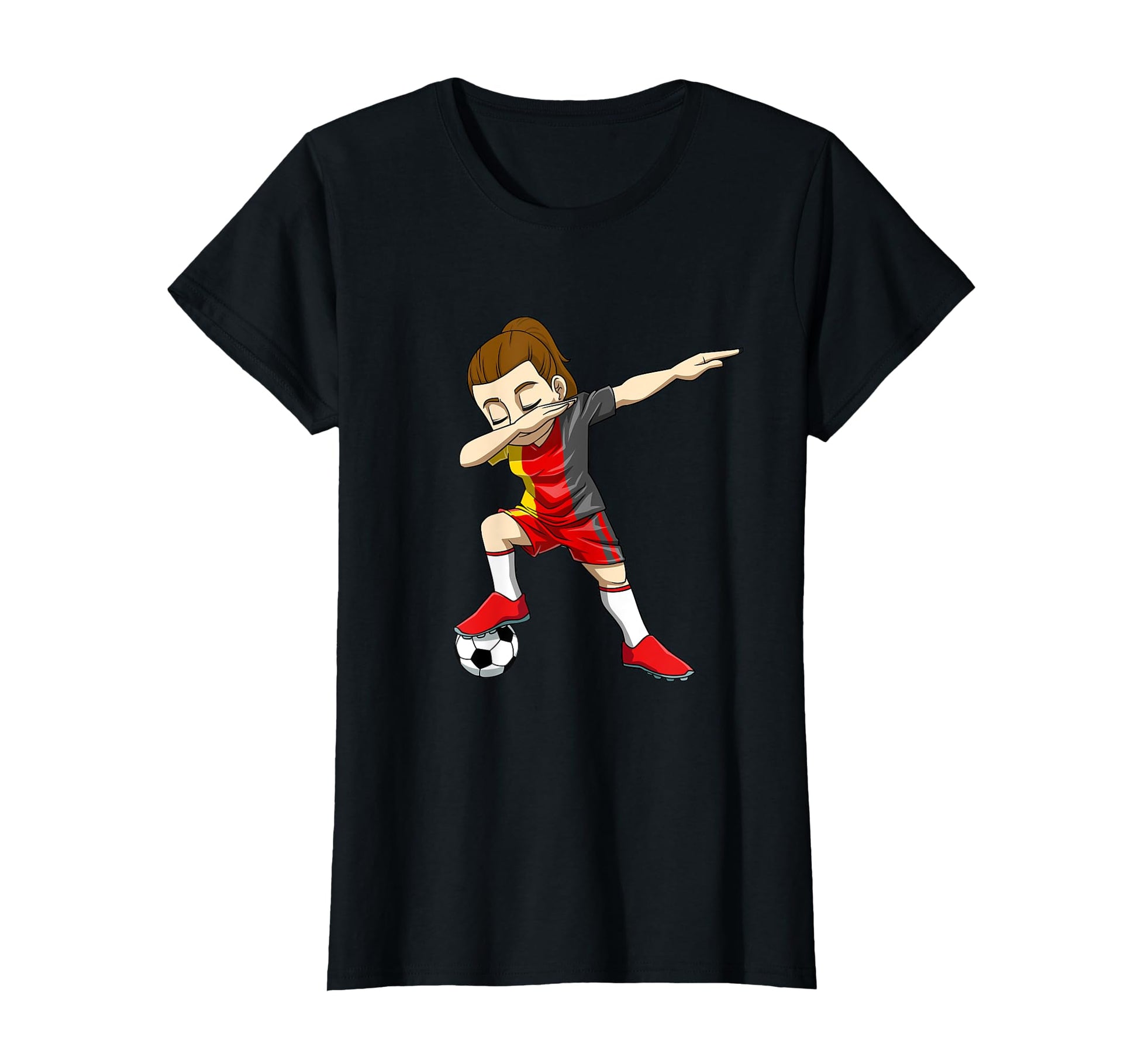 Dabbing Soccer After Goal Germany Womens T-Shirt - Streetwear Style Unisex - T-Shirt, Sweatshirt, Hoodie