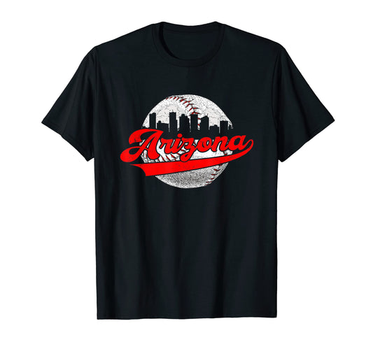 Arizona Baseball Lover Game Day T-Shirt - Casual Everyday Wear for Adults - T-Shirt, Sweatshirt, Hoodie
