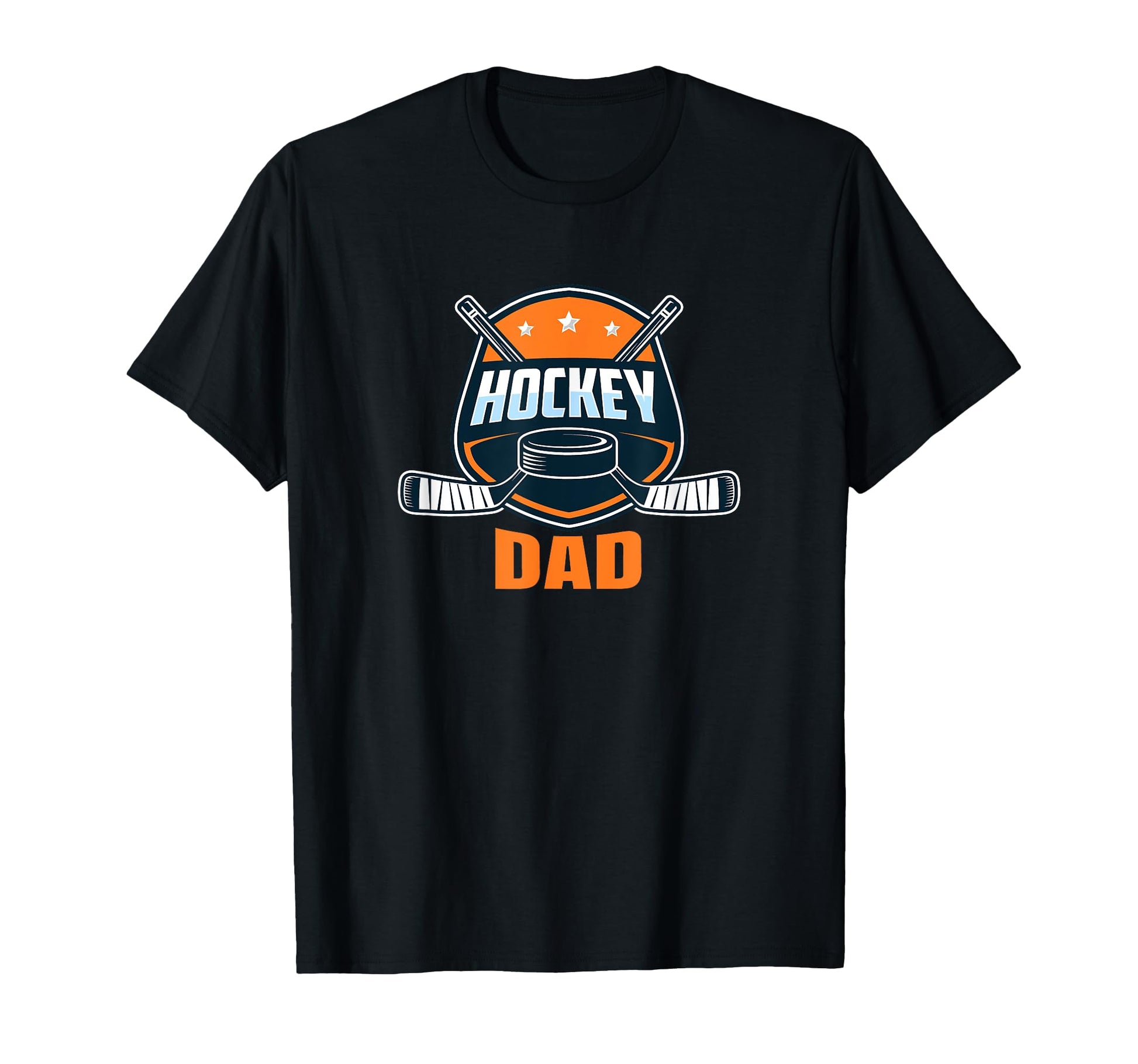 Hockey Dad Ice Hockey Dad Gift T-Shirt - Custom Art Print Men Women - T-Shirt, Sweatshirt, Hoodie