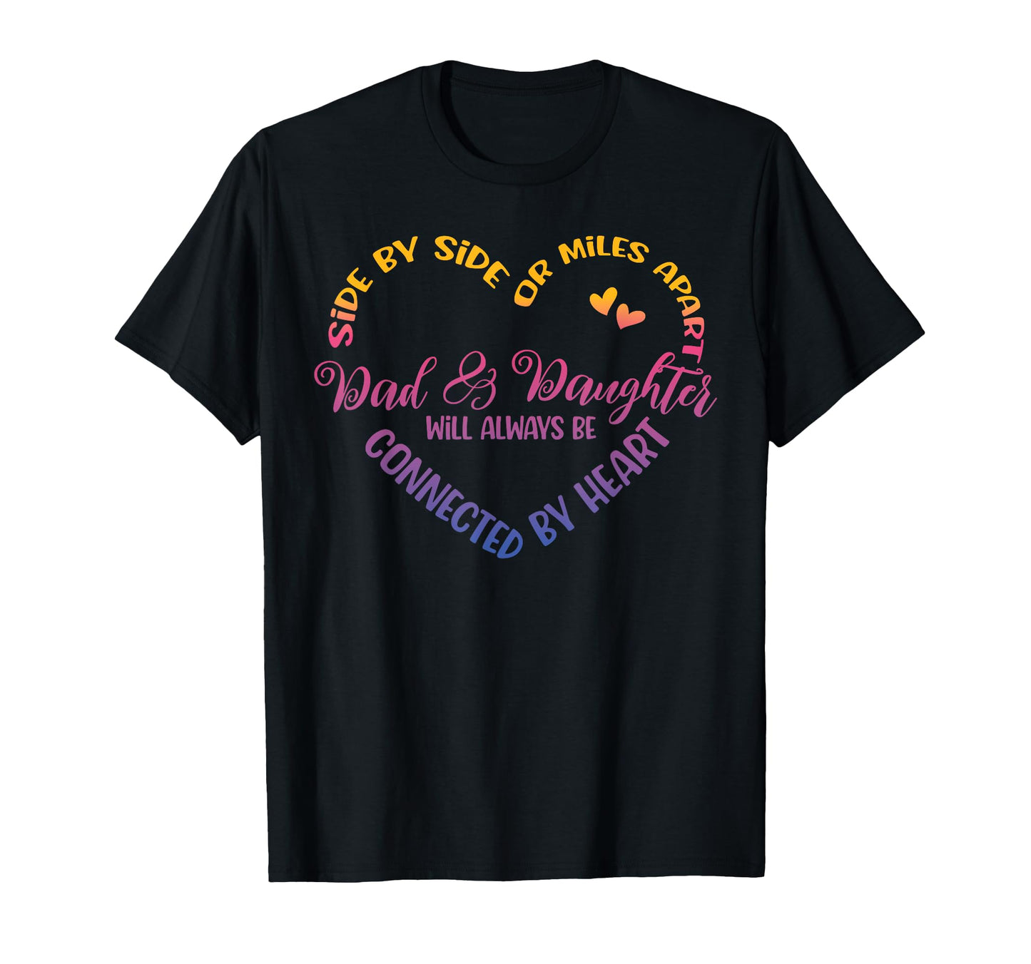 Siblings Side Side Or Miles Apart T-Shirt - Custom Art Print for Adults - T-Shirt, Sweatshirt, Hoodie