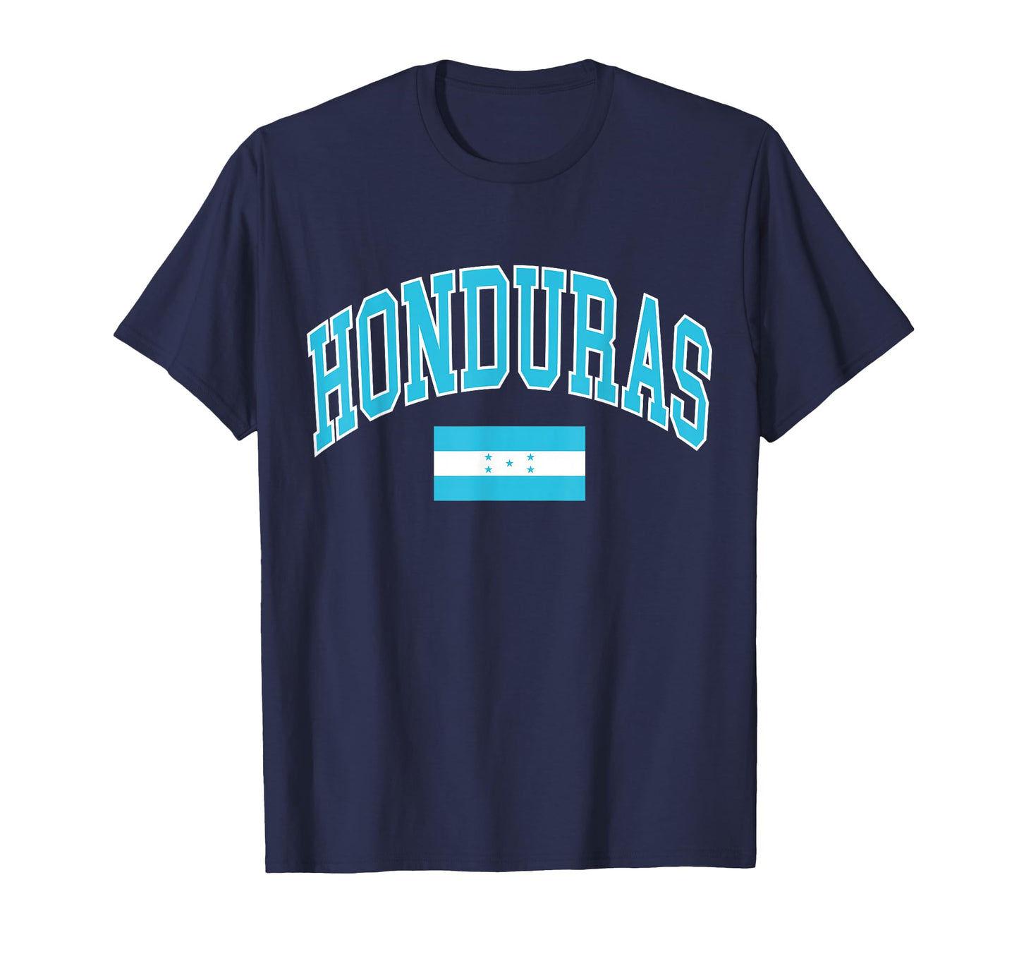 Honduras Flag T-Shirt - Novelty Apparel for Adults - T-Shirt, Sweatshirt, Hoodie
