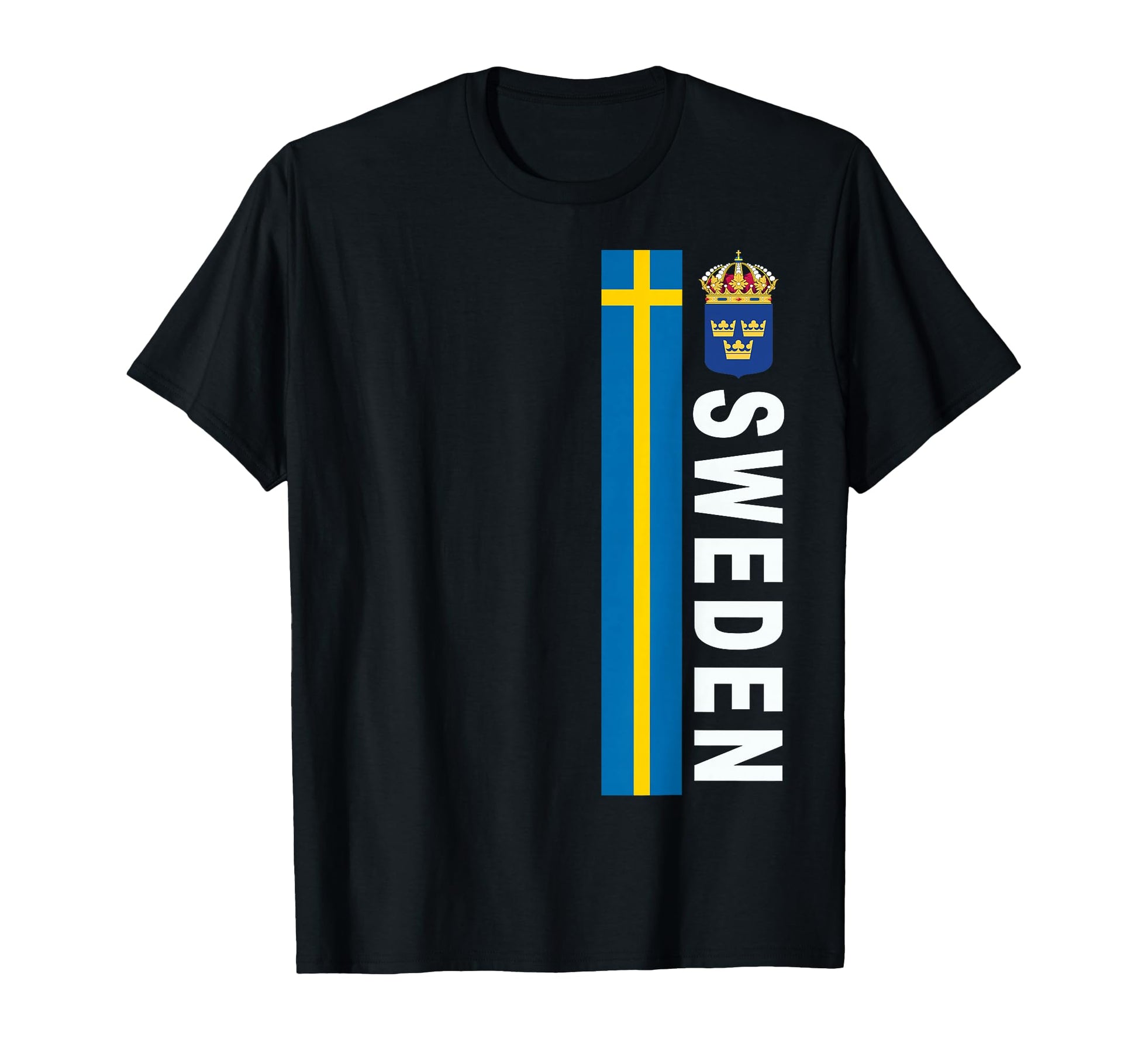 Sweden Soccer Swedish Flag T-Shirt - Graphic Print Unisex - T-Shirt, Sweatshirt, Hoodie